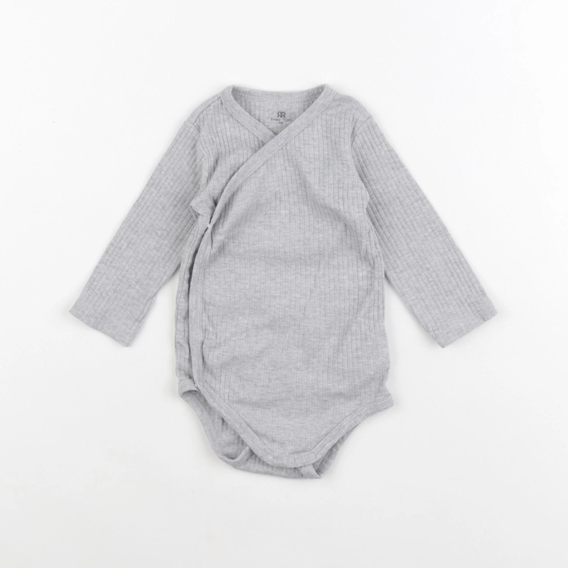 La Redoute - body gris - 9 mois