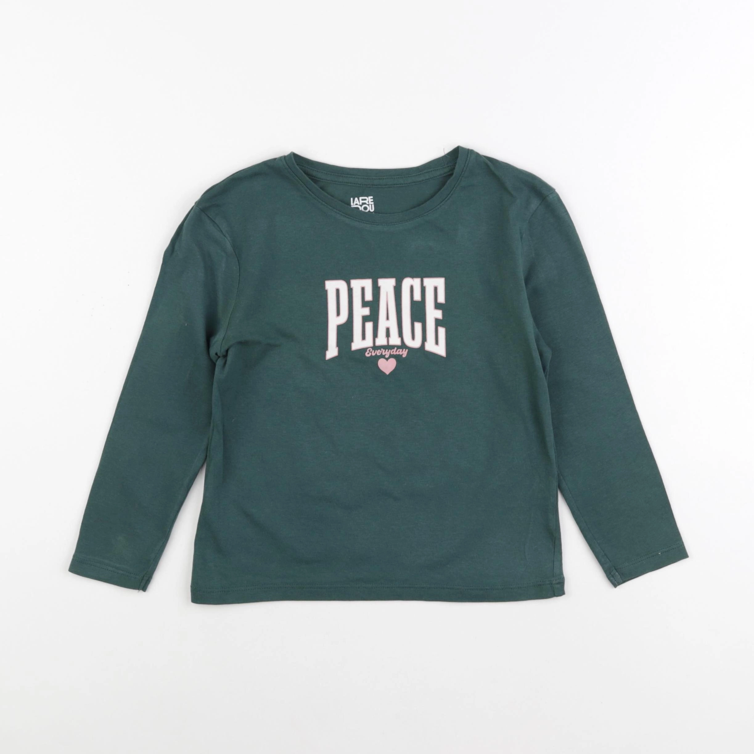 La Redoute - tee-shirt vert - 5 ans