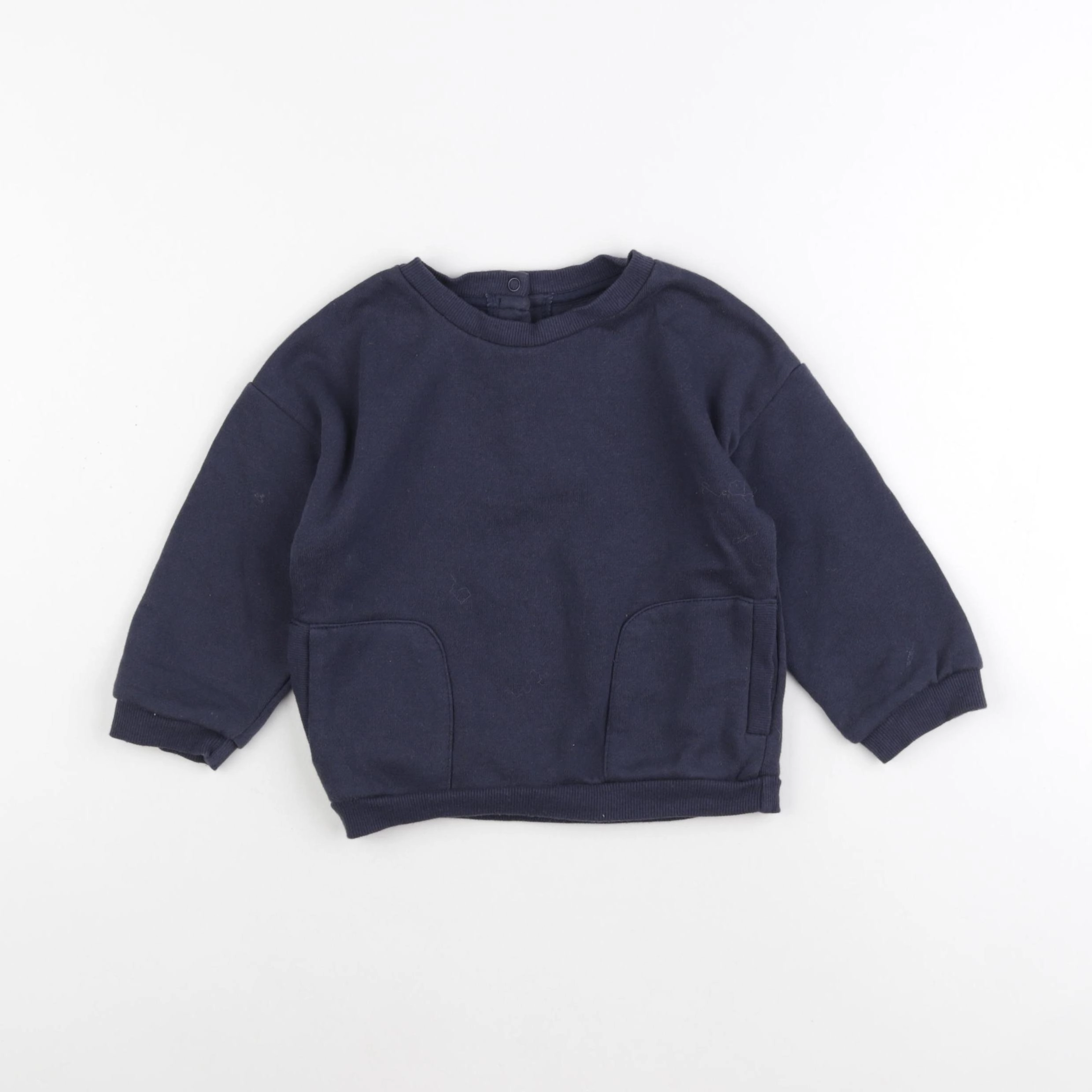 La Redoute - sweat bleu - 2 ans