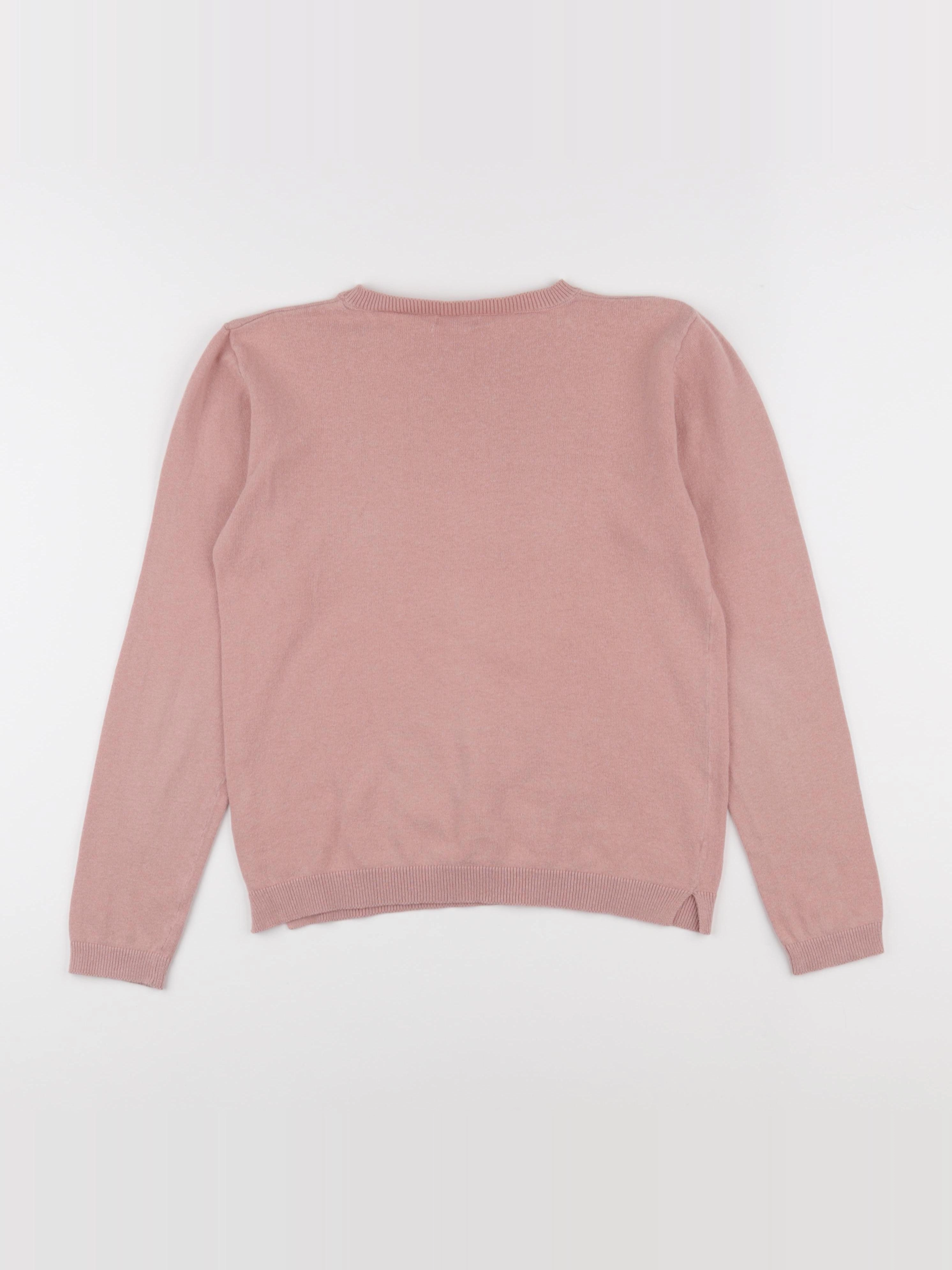 Vertbaudet - pull rose - 12 ans