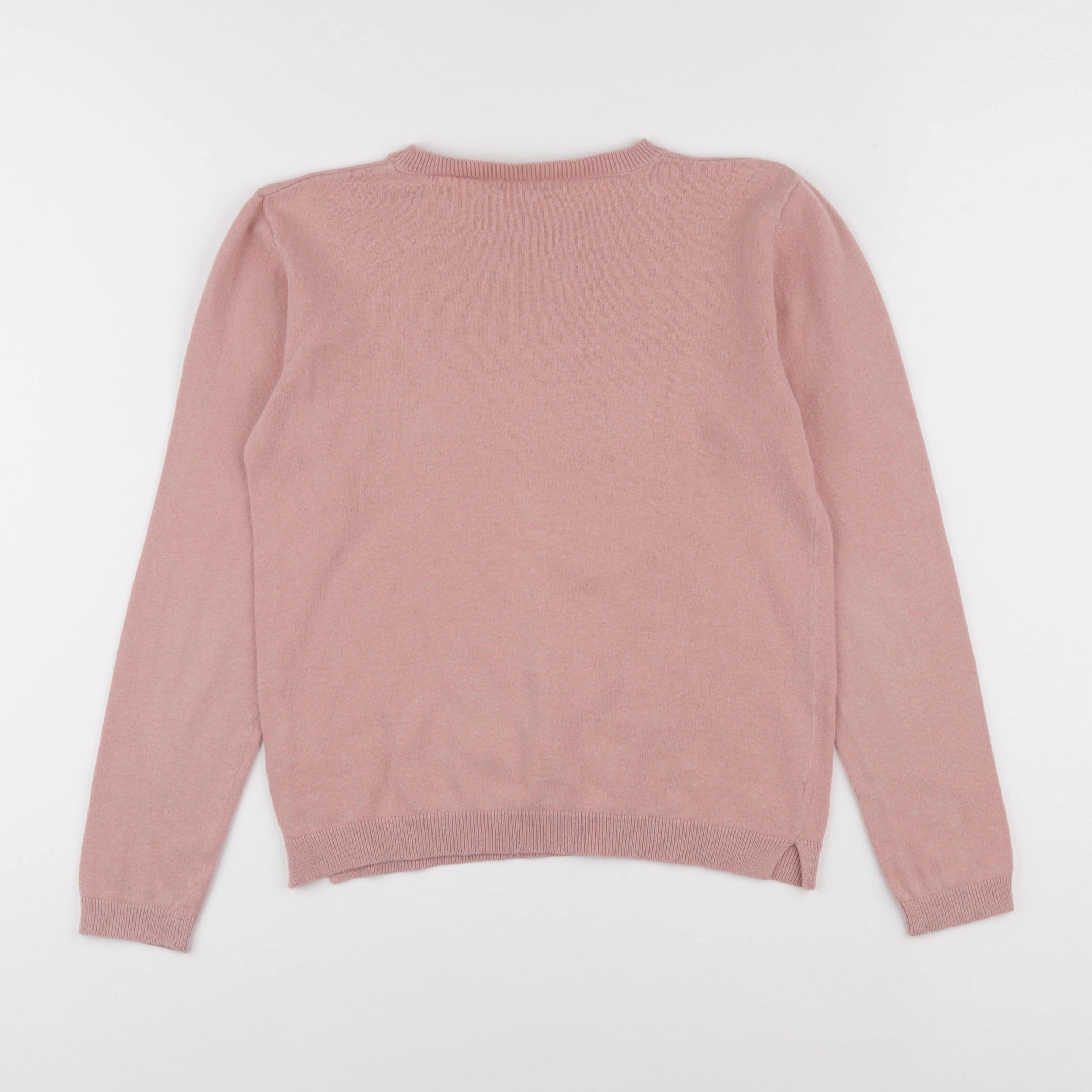Vertbaudet - pull rose - 12 ans