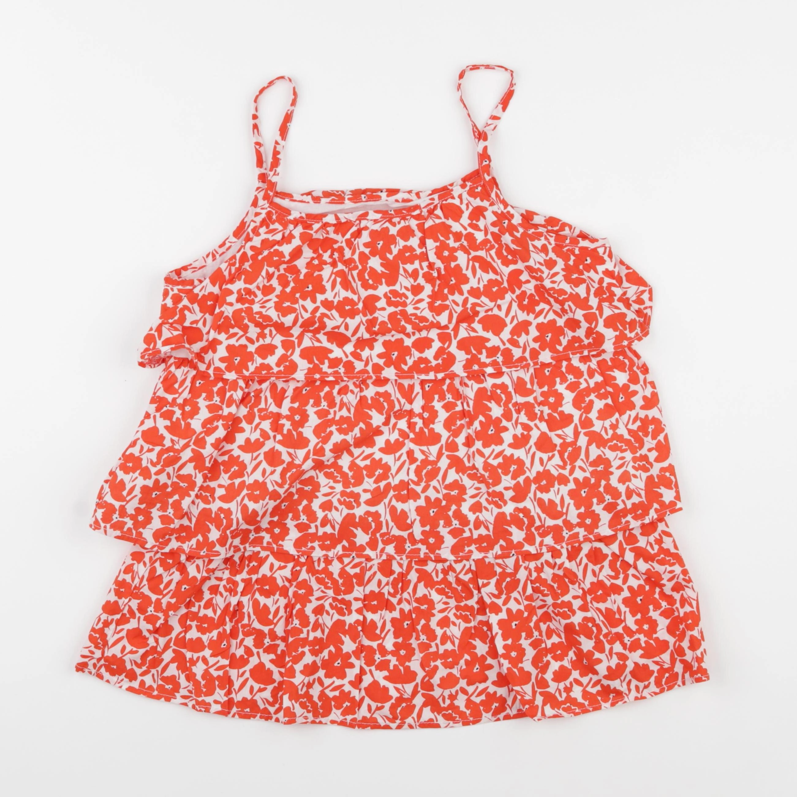 Vertbaudet - blouse rouge - 12 ans