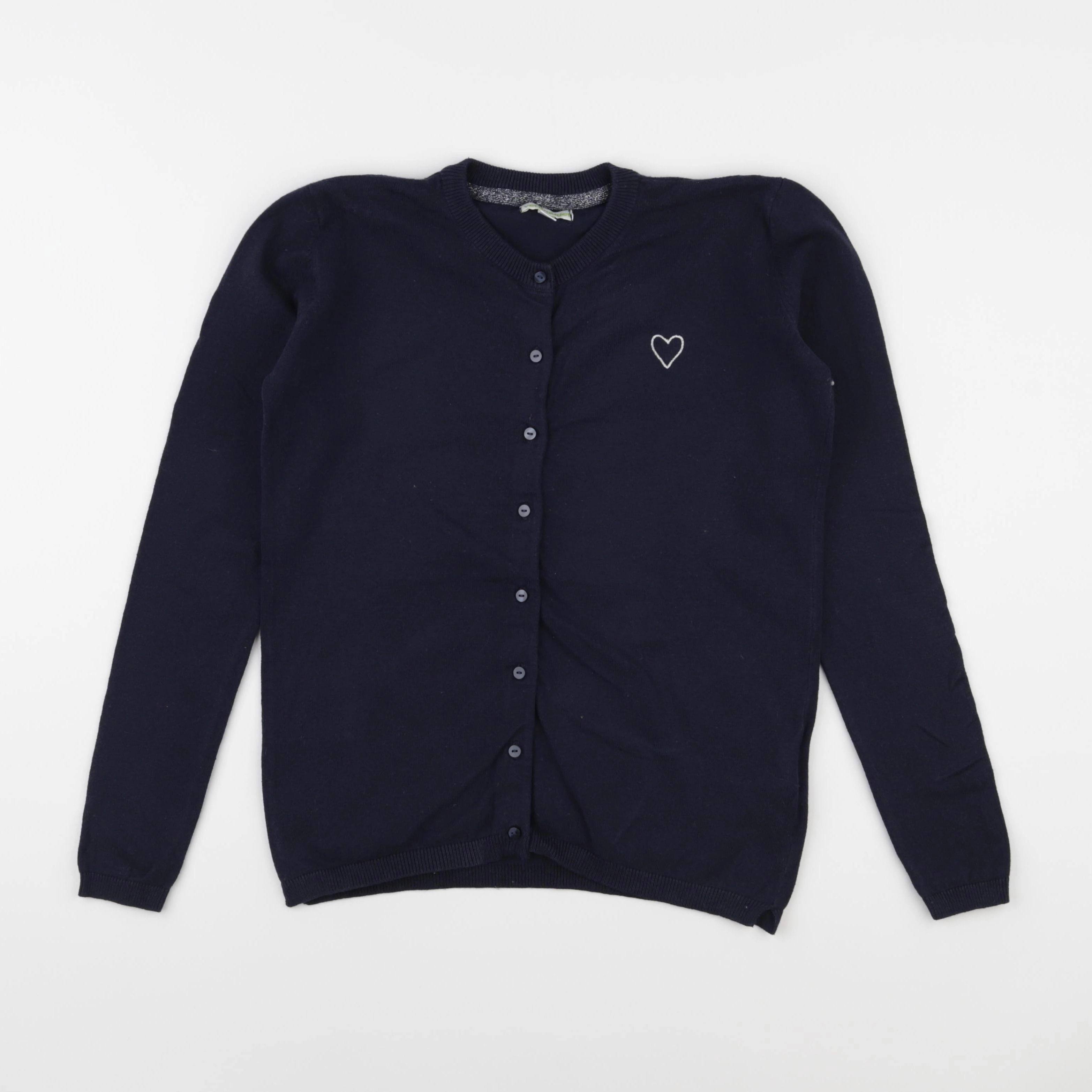 Vertbaudet - gilet bleu - 12 ans