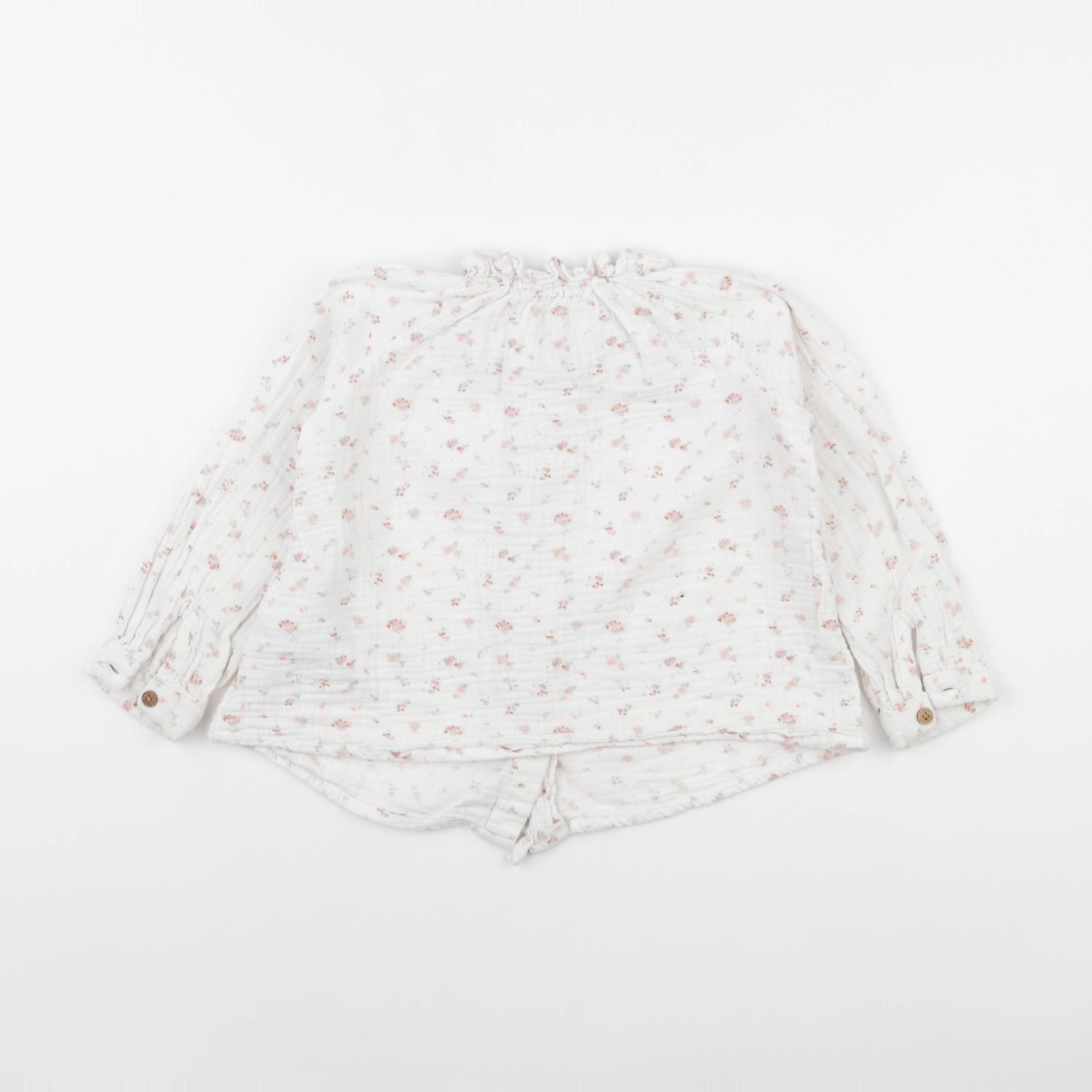 Vertbaudet - blouse blanc - 3 ans