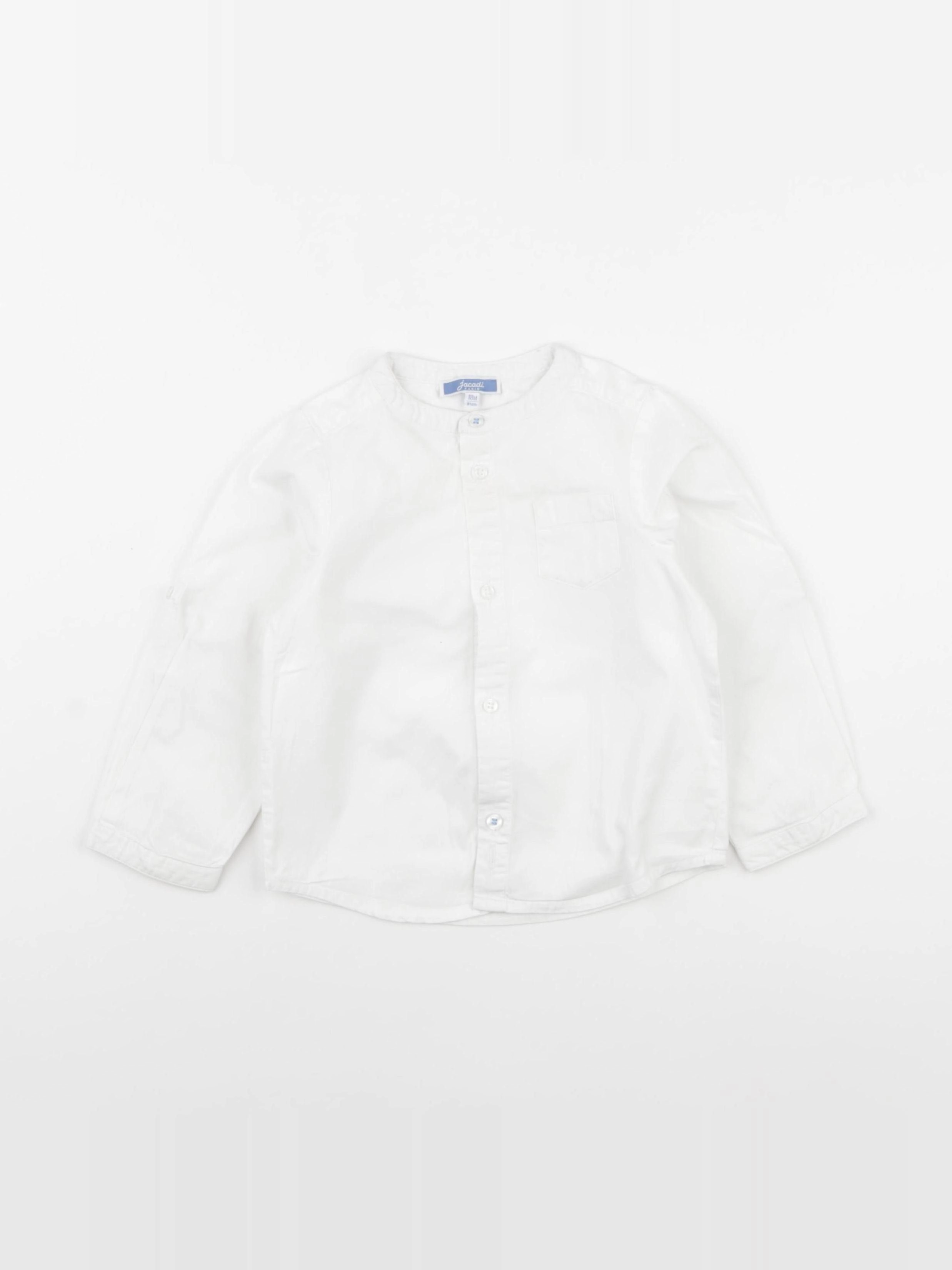 Jacadi - chemise blanc - 18 mois