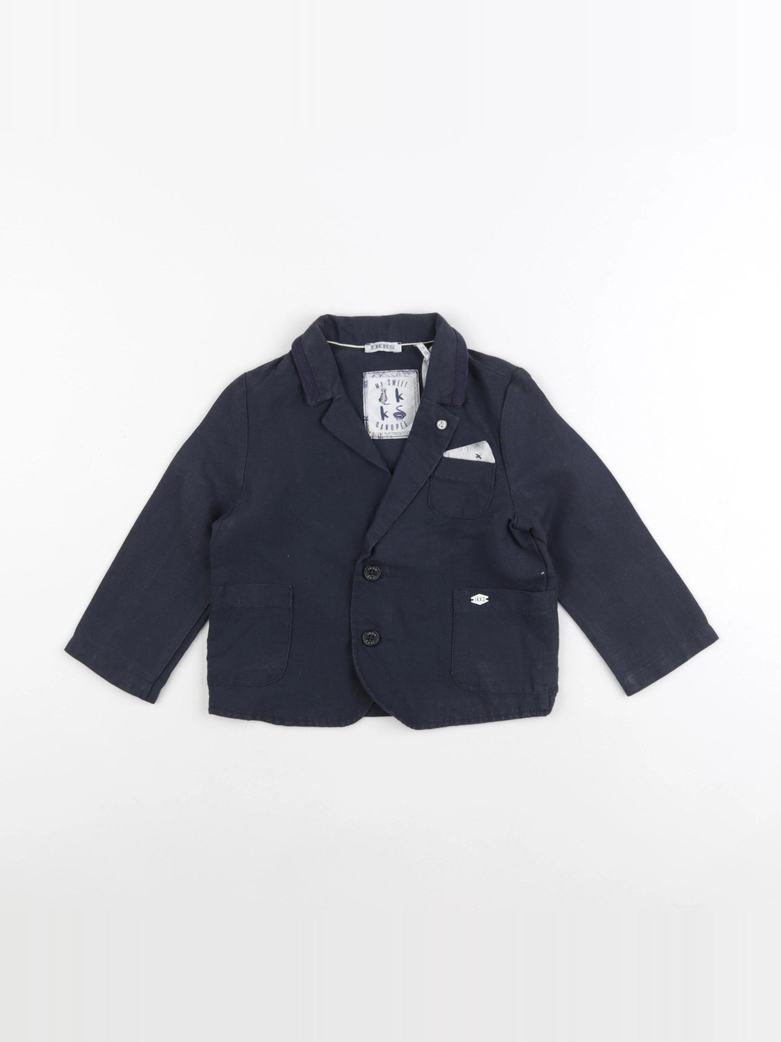 IKKS - veste noir - 2 ans