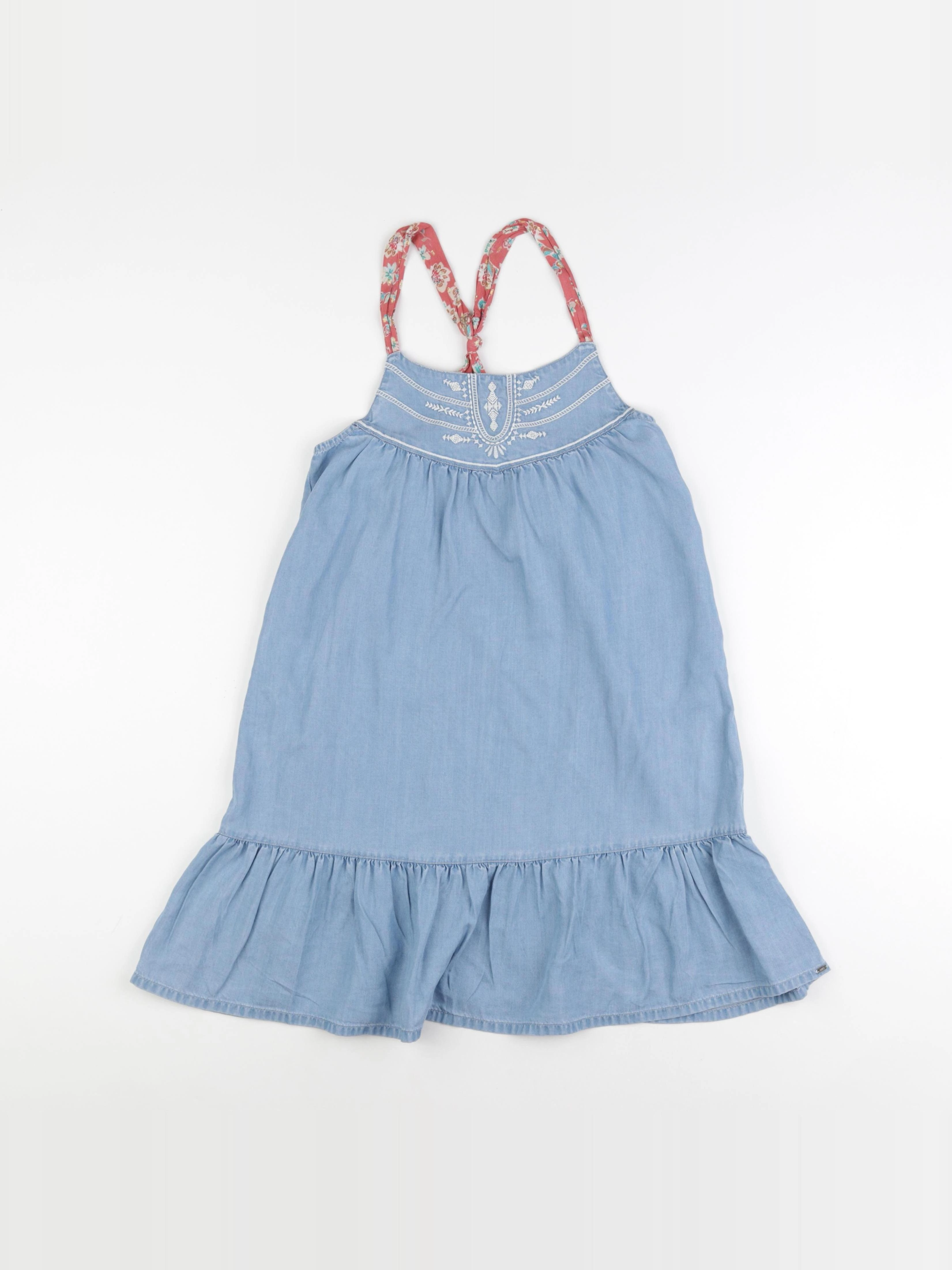 IKKS - robe bleu - 10 ans