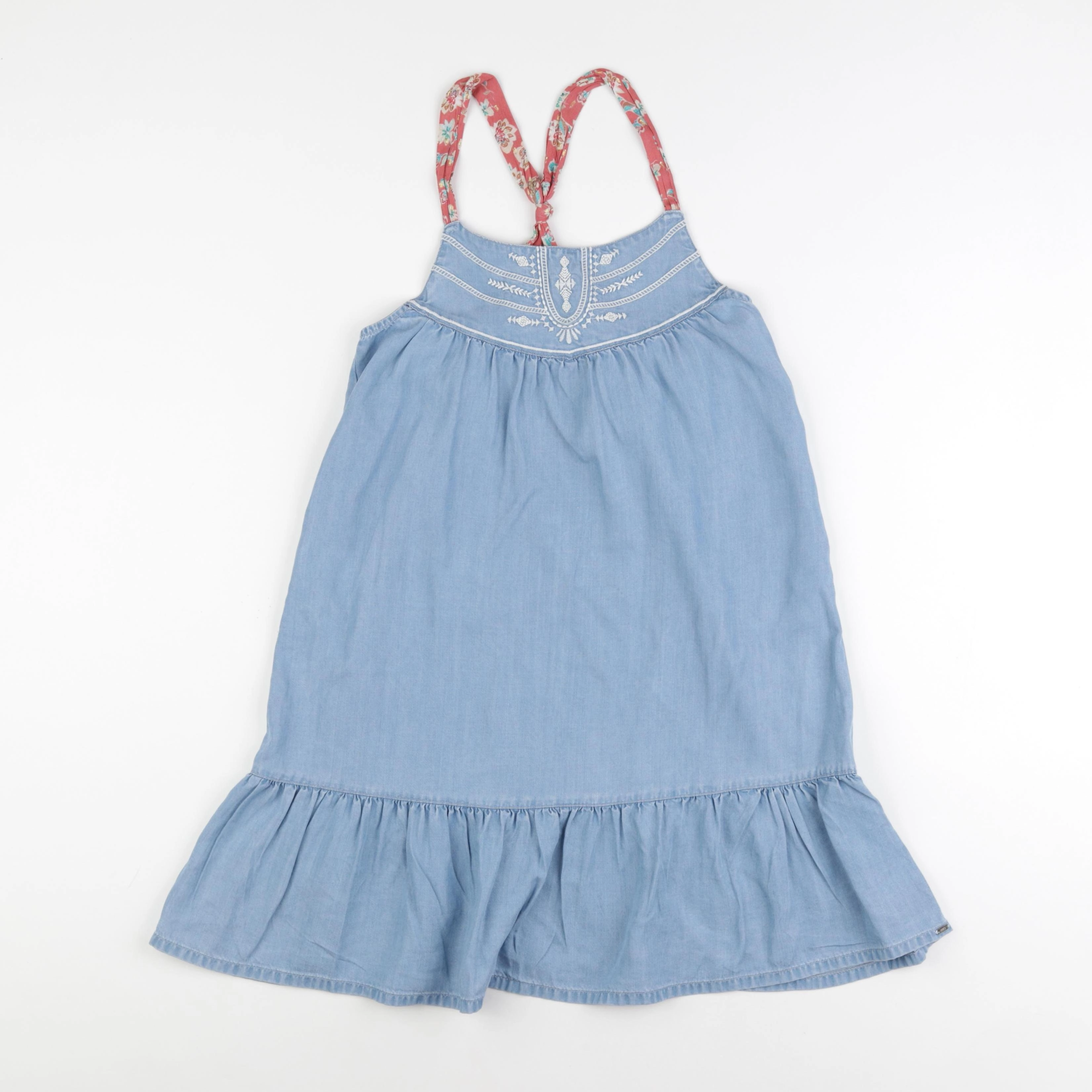 IKKS - robe bleu - 10 ans