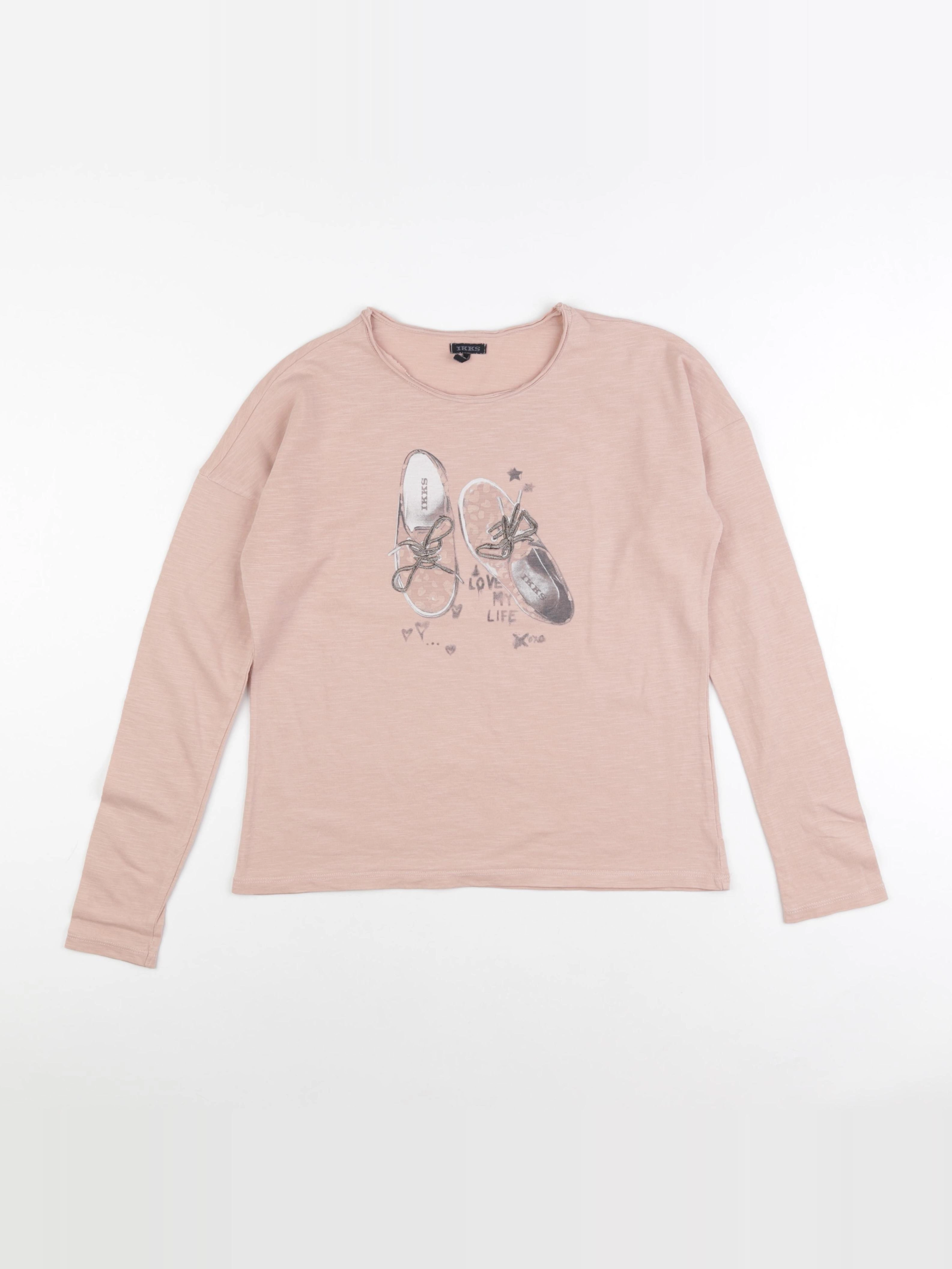 IKKS - tee-shirt rose - 12 ans