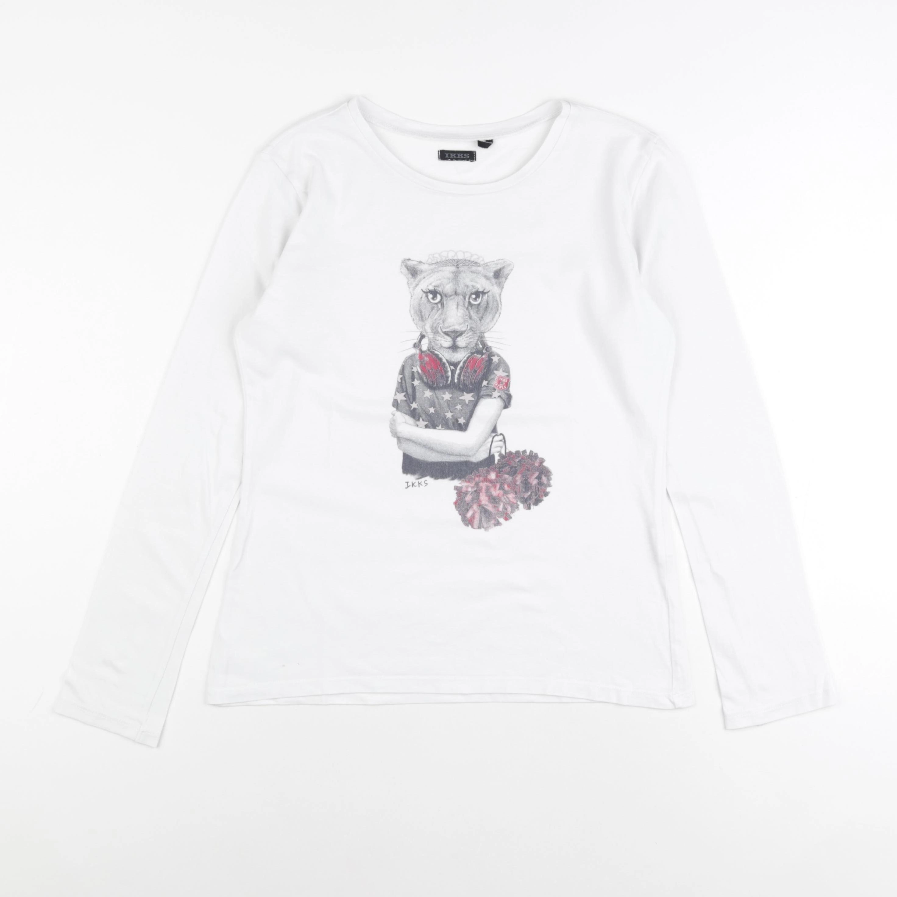 IKKS - tee-shirt blanc - 12 ans