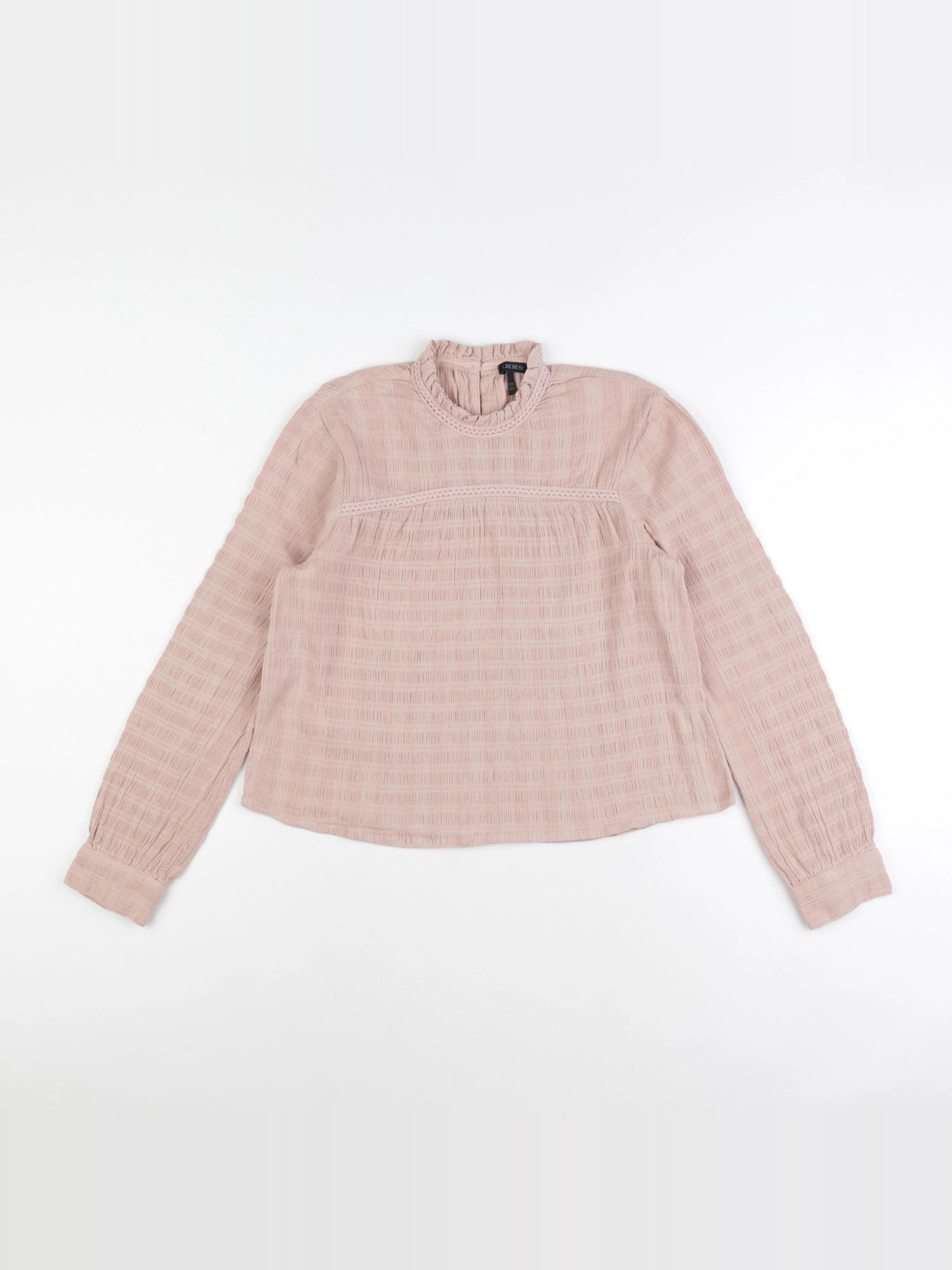 IKKS - blouse rose - 12 ans