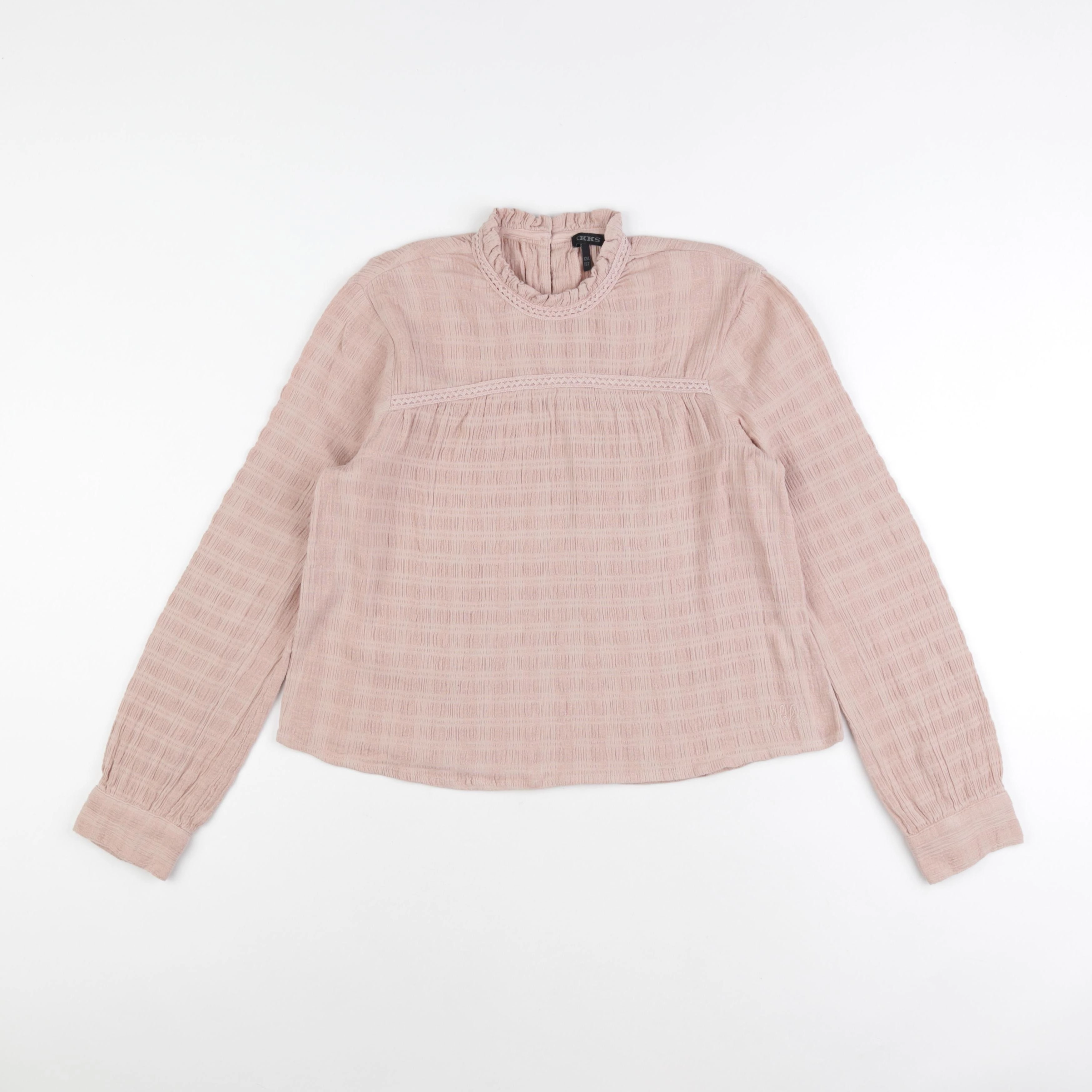 IKKS - blouse rose - 12 ans