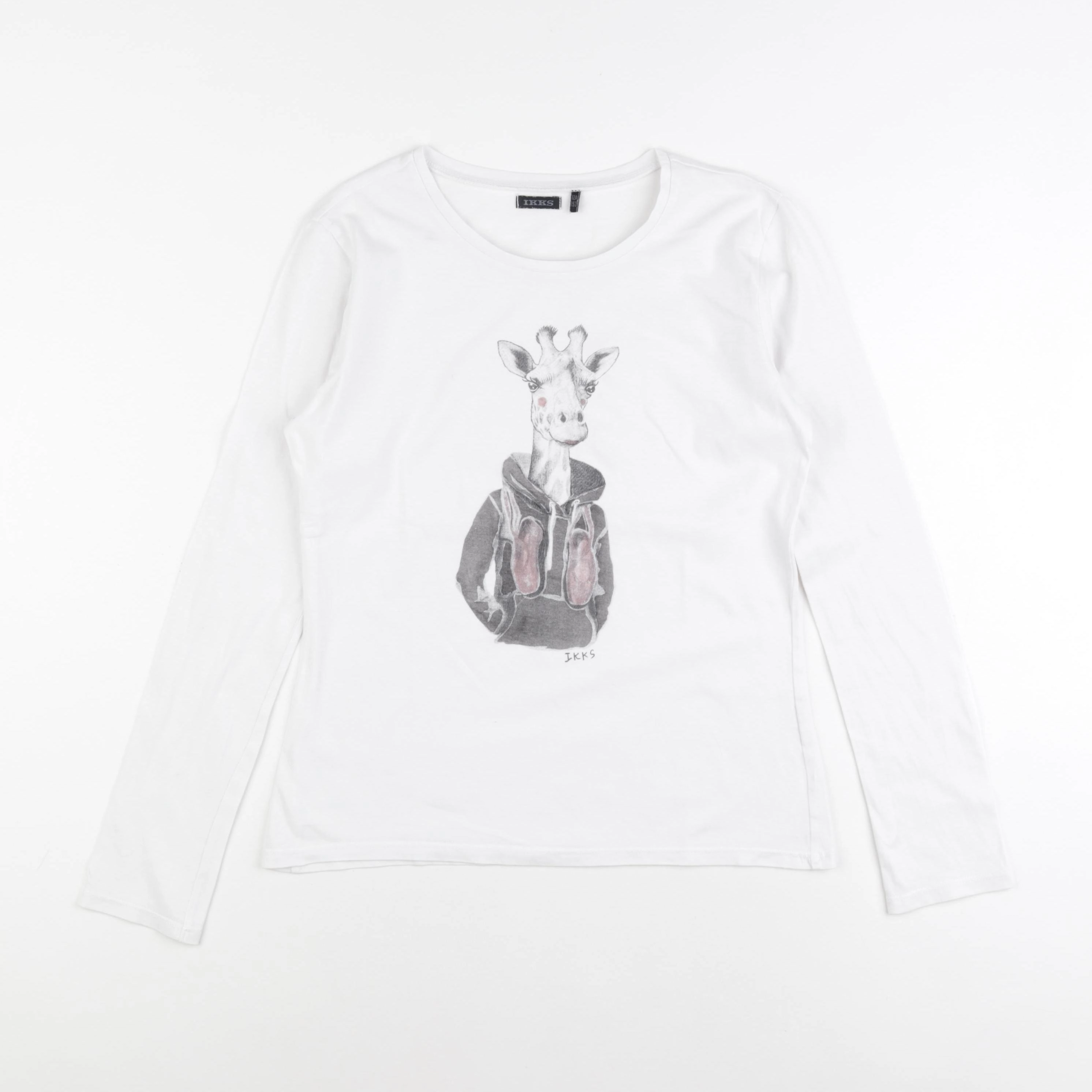 IKKS - tee-shirt blanc - 12 ans