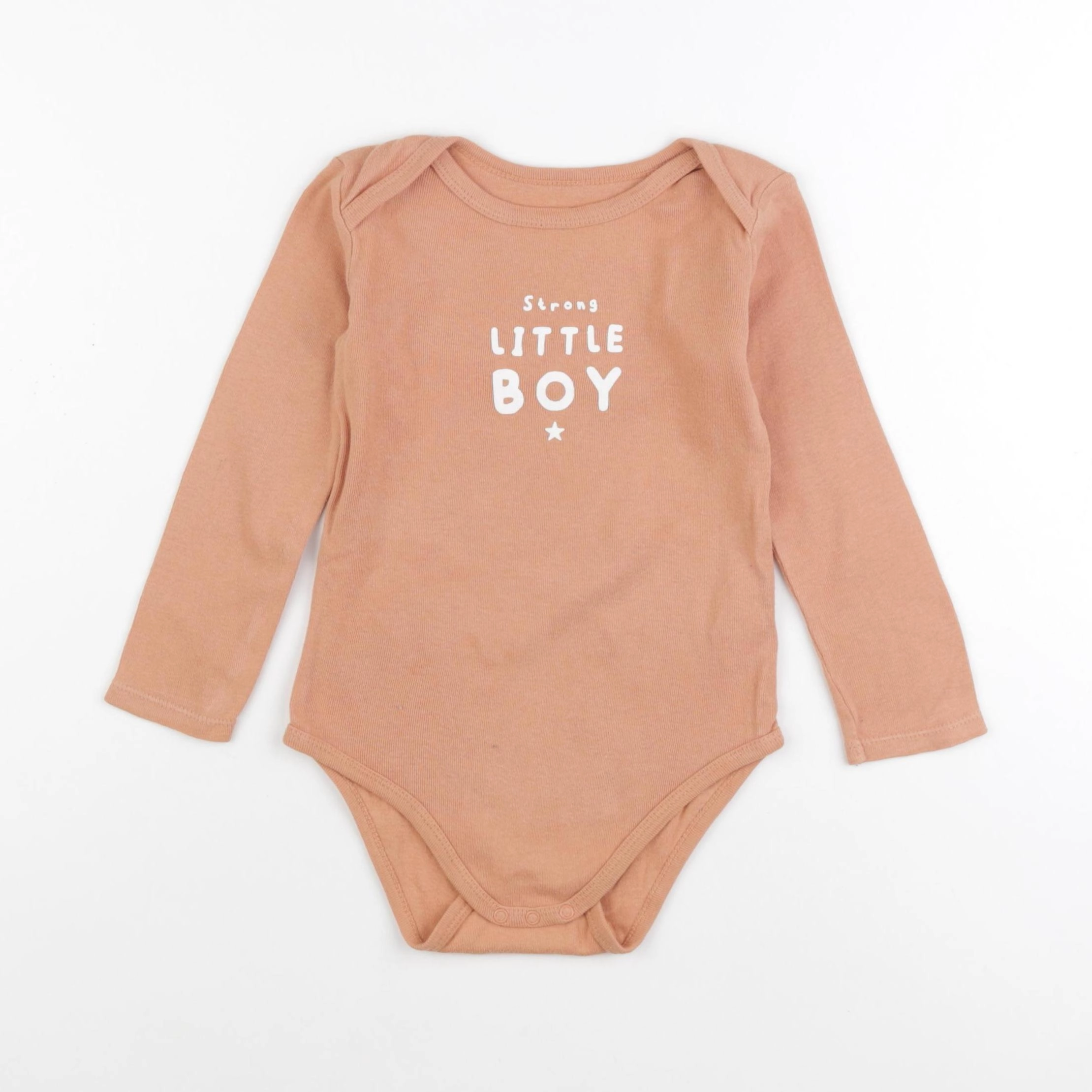 La Redoute - body marron - 3 ans