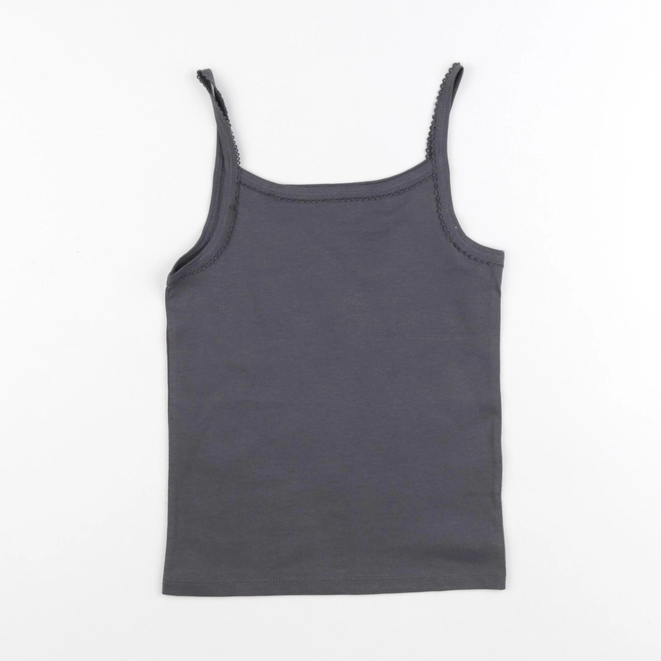 La Redoute - maillot de corps gris - 8 ans