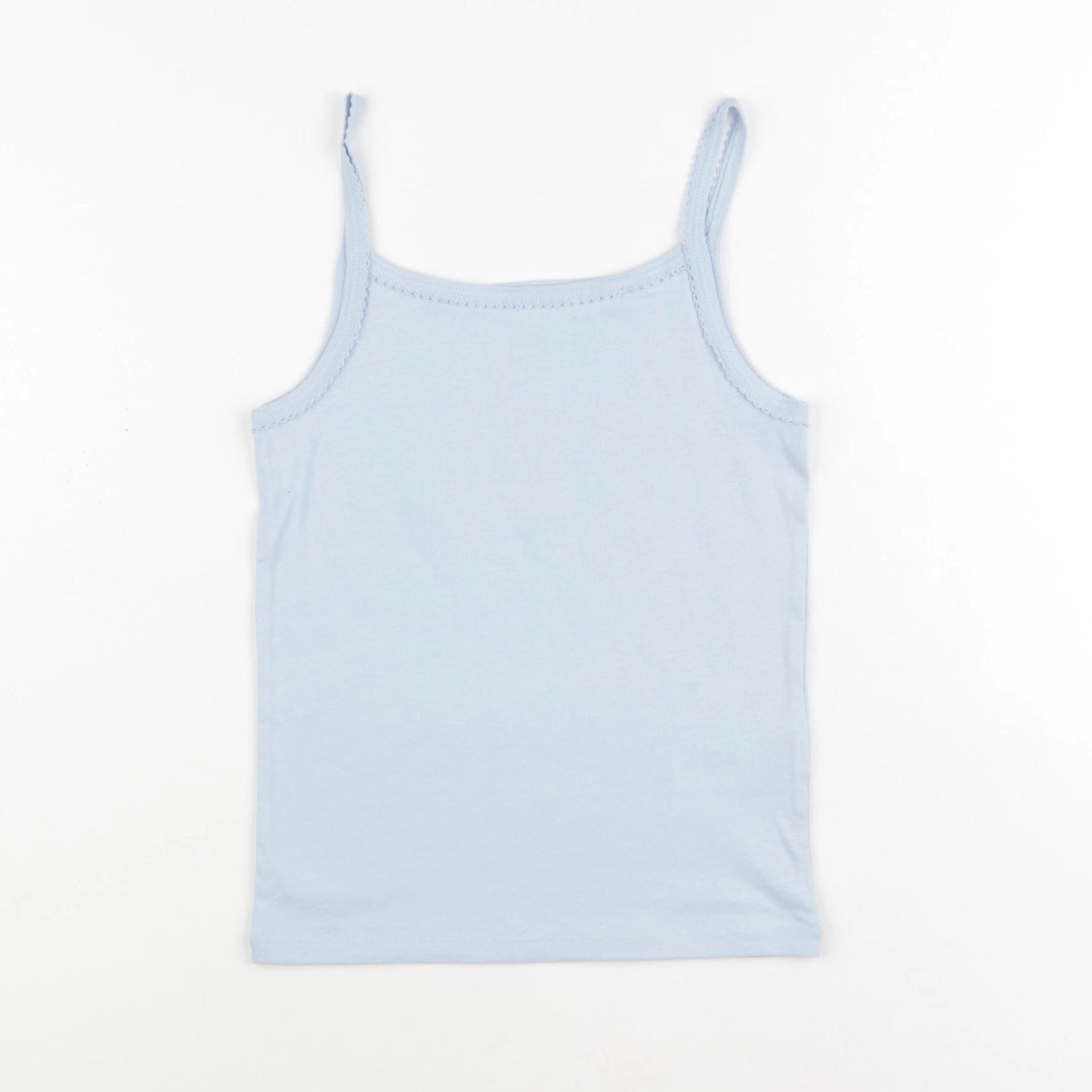 La Redoute - maillot de corps bleu - 8 ans