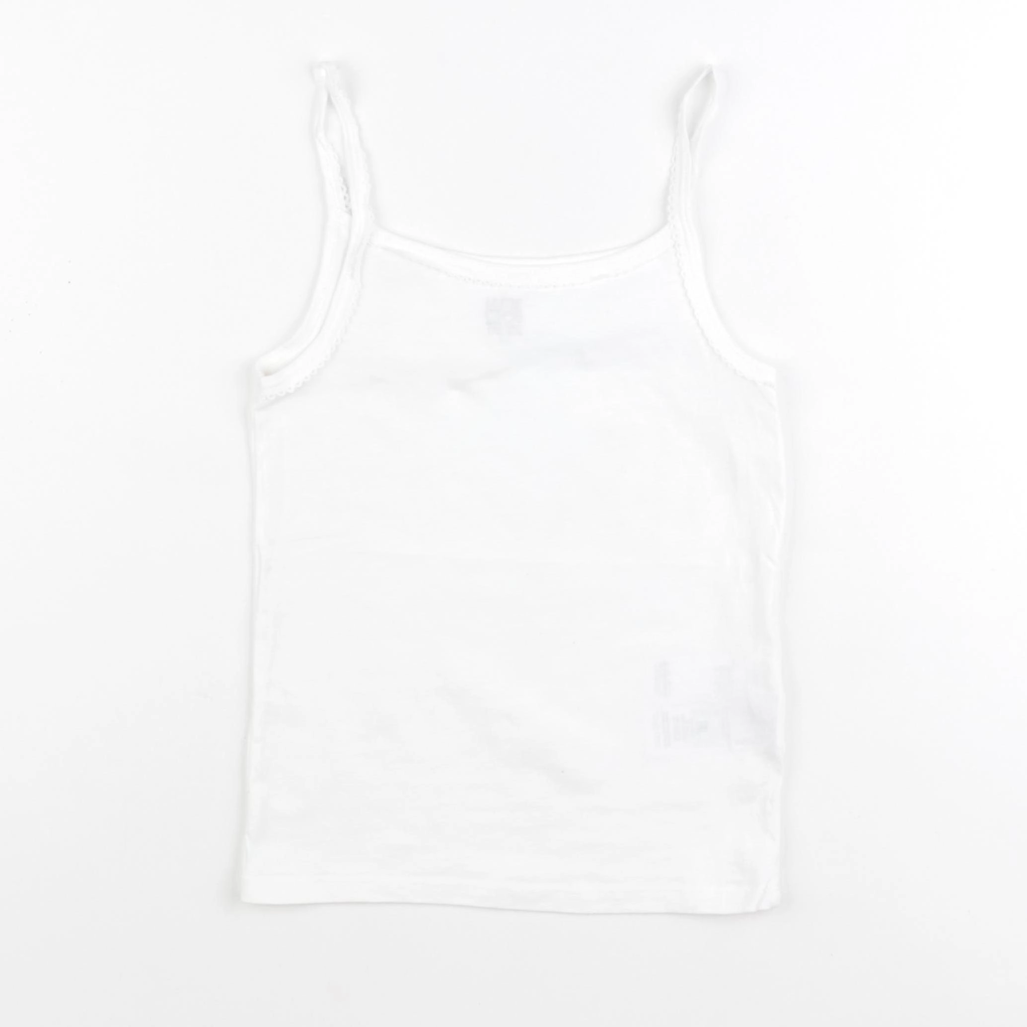 La Redoute - maillot de corps blanc - 8 ans