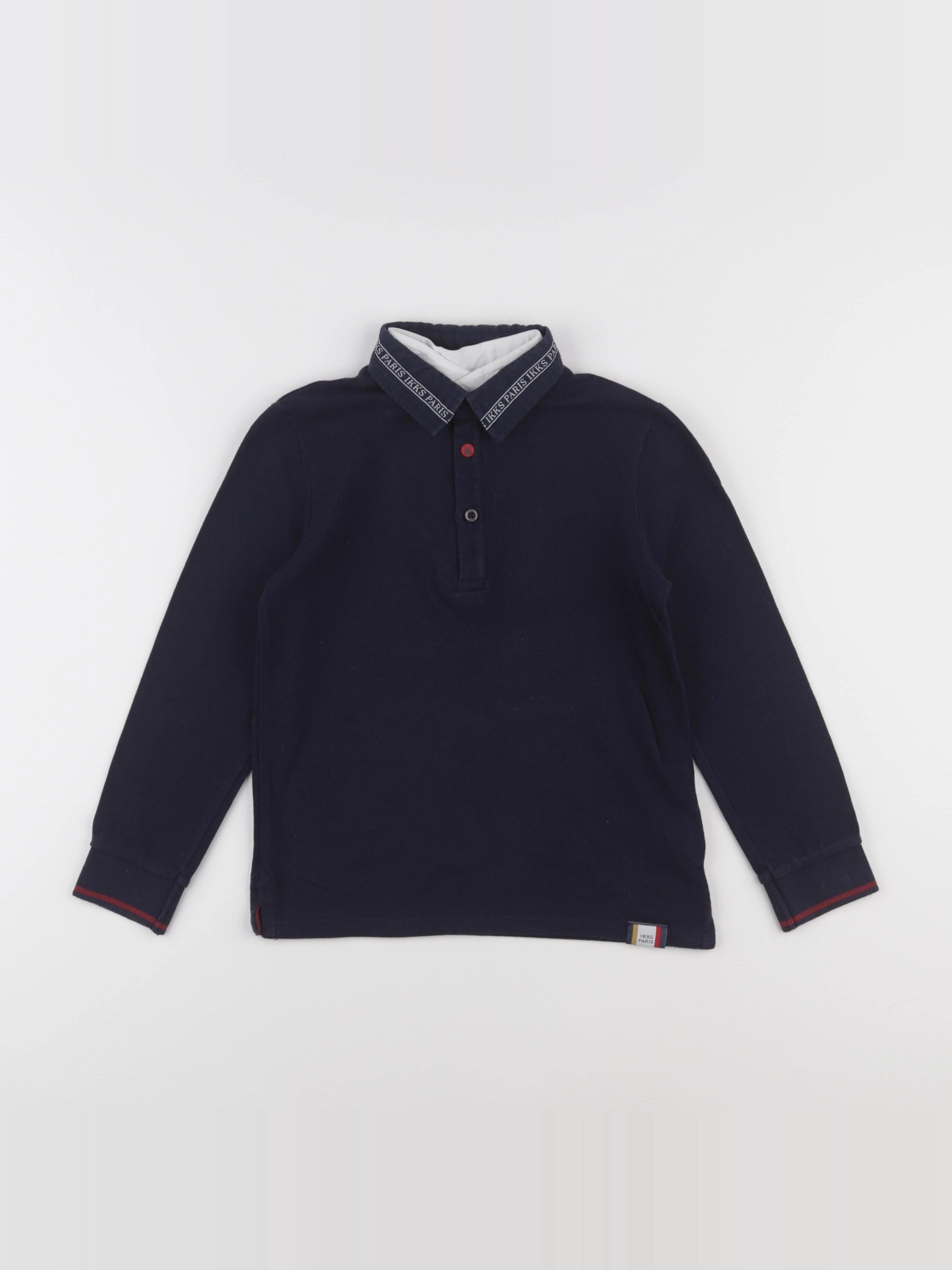 IKKS - polo bleu - 6 ans