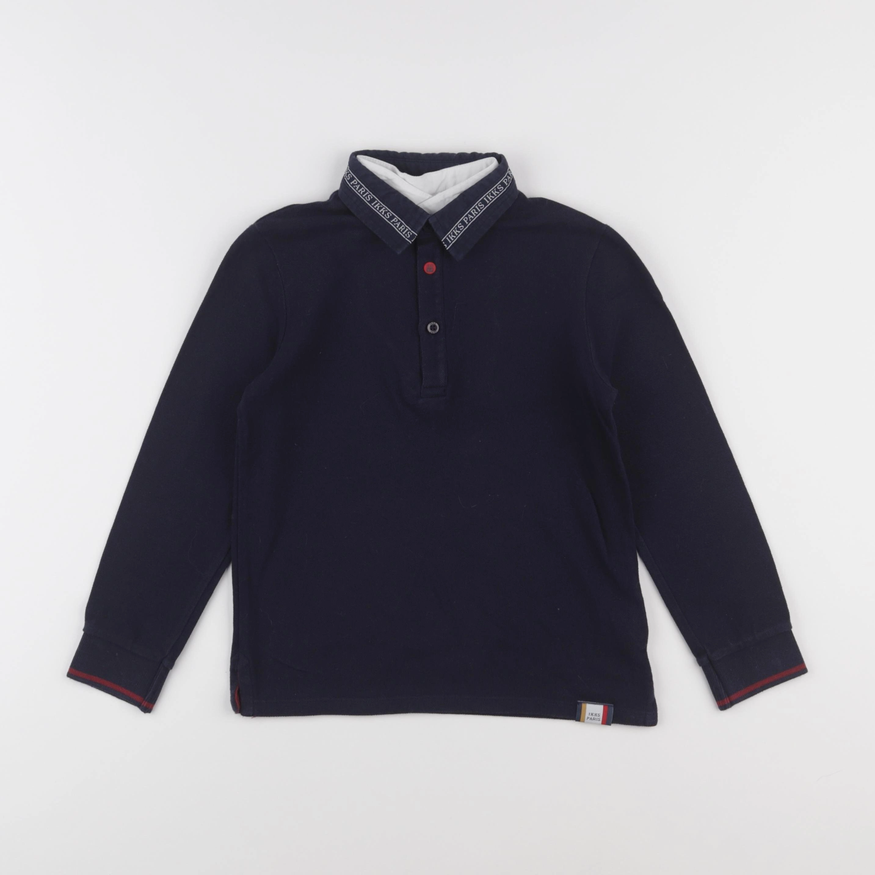 IKKS - polo bleu - 6 ans
