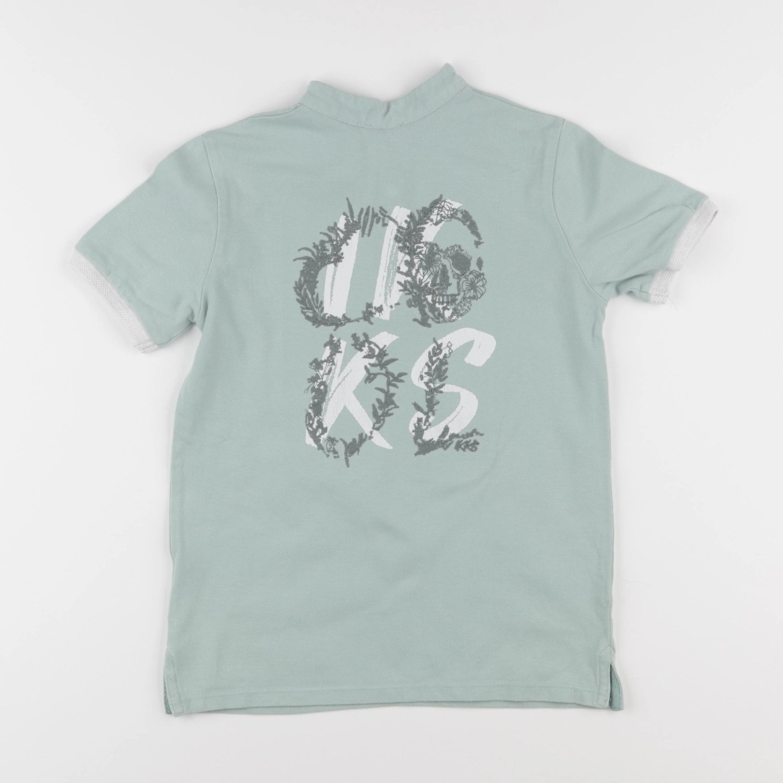 IKKS - polo vert - 8 ans