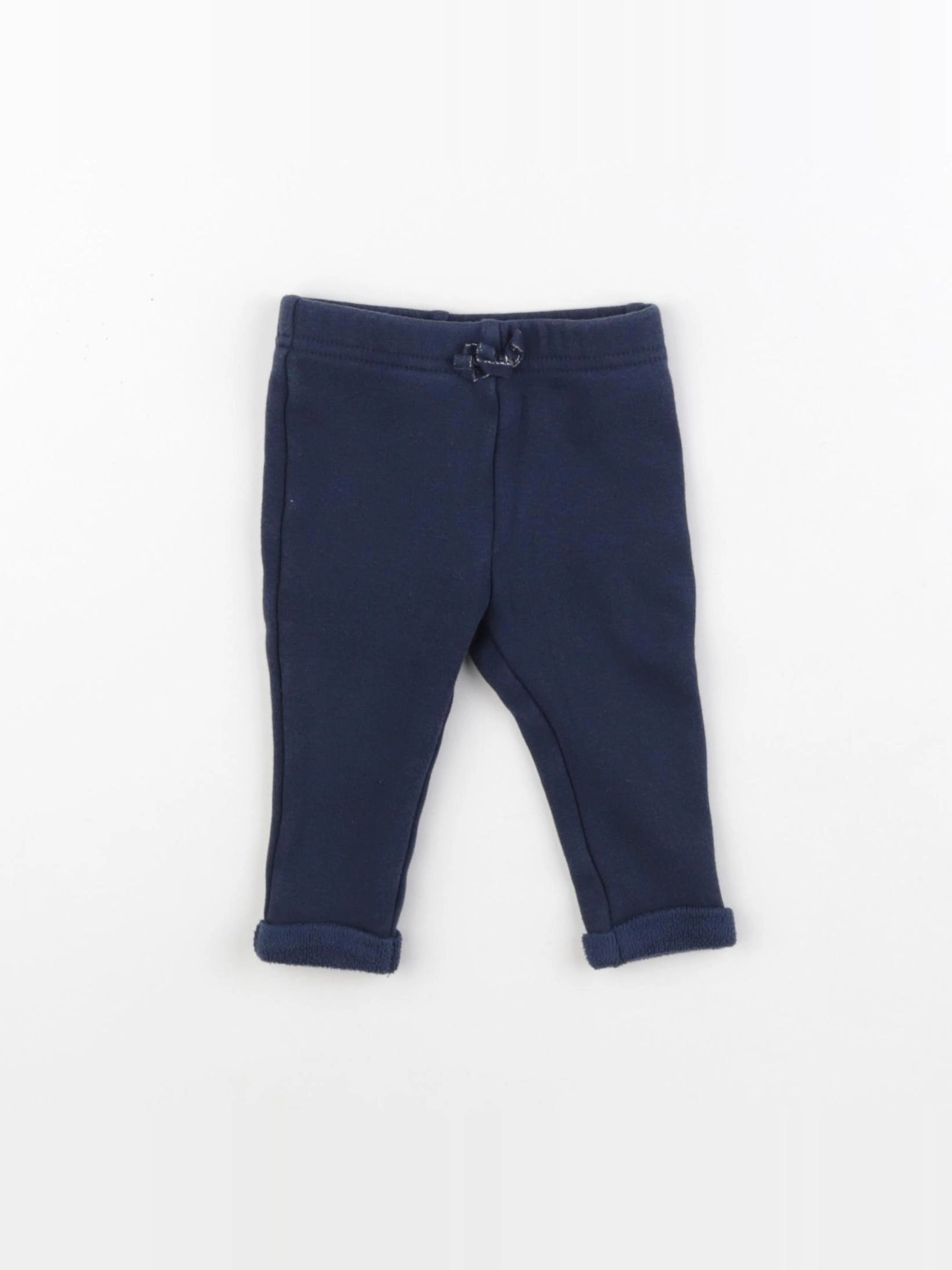 Tape à l'oeil - legging doublé bleu - 6 mois