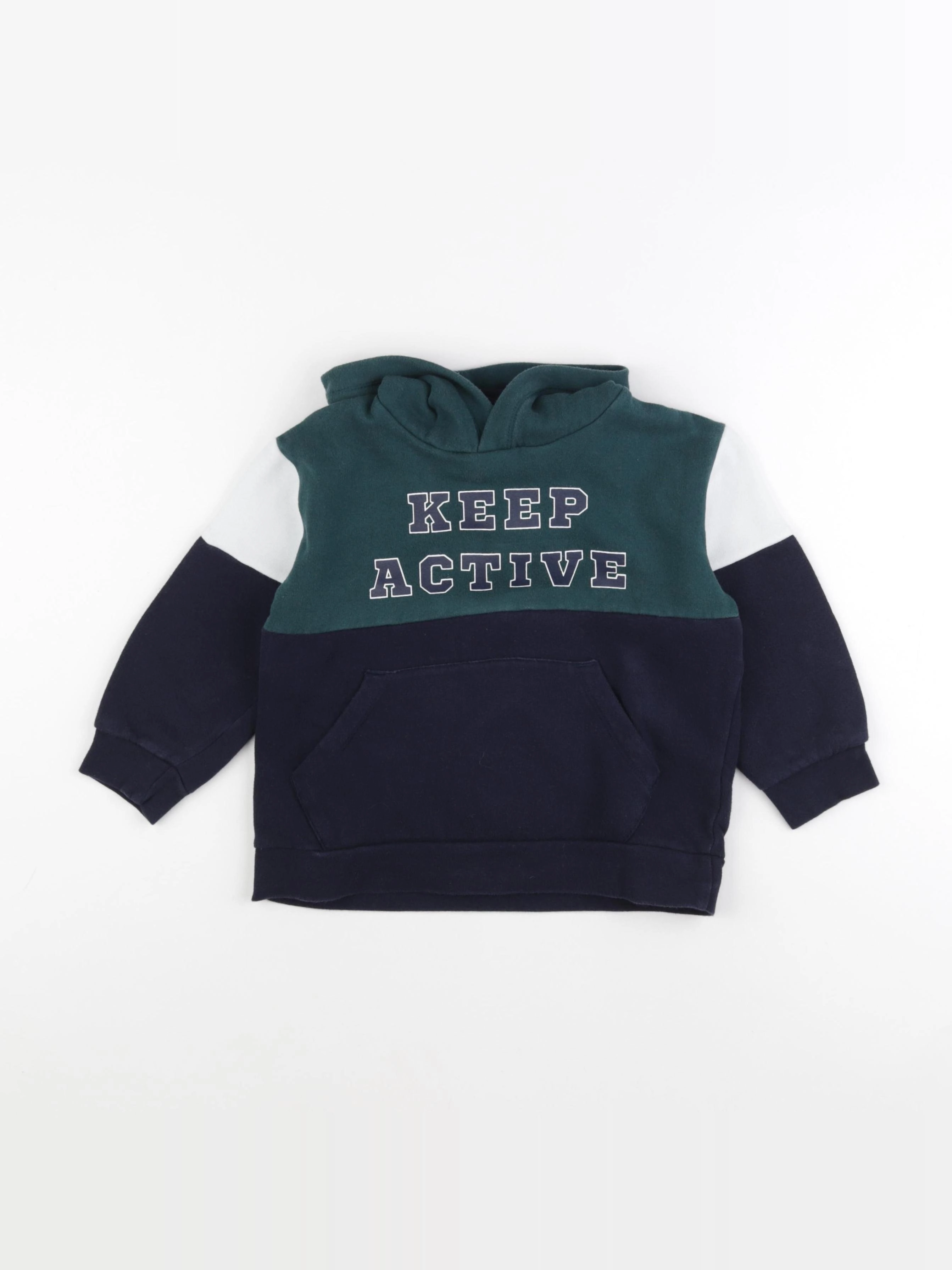 La Redoute - sweat vert, bleu - 6 ans