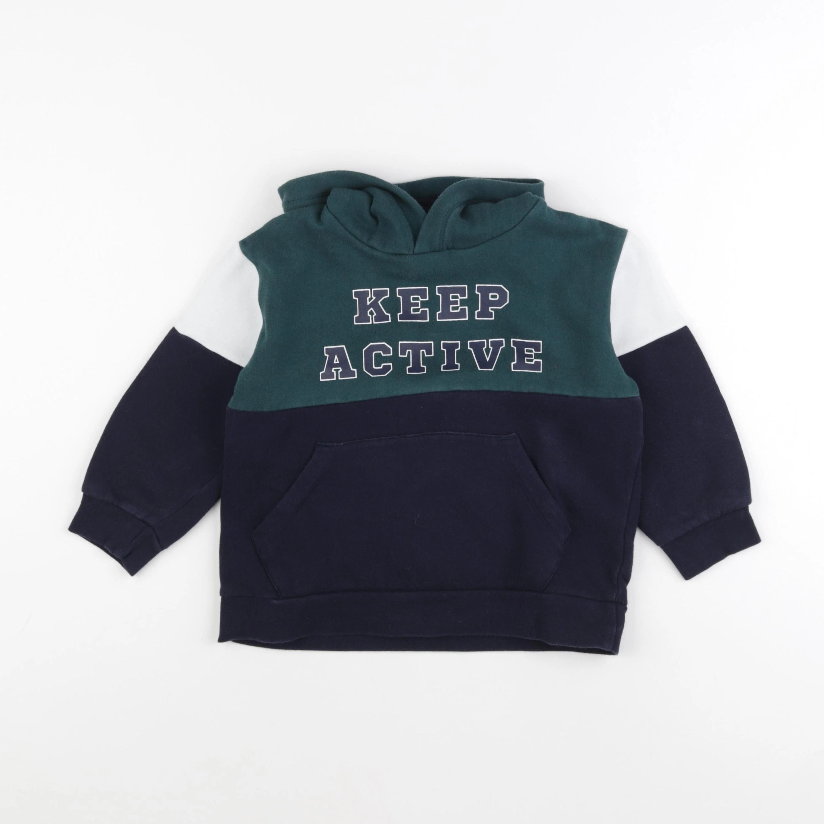La Redoute - sweat vert, bleu - 6 ans