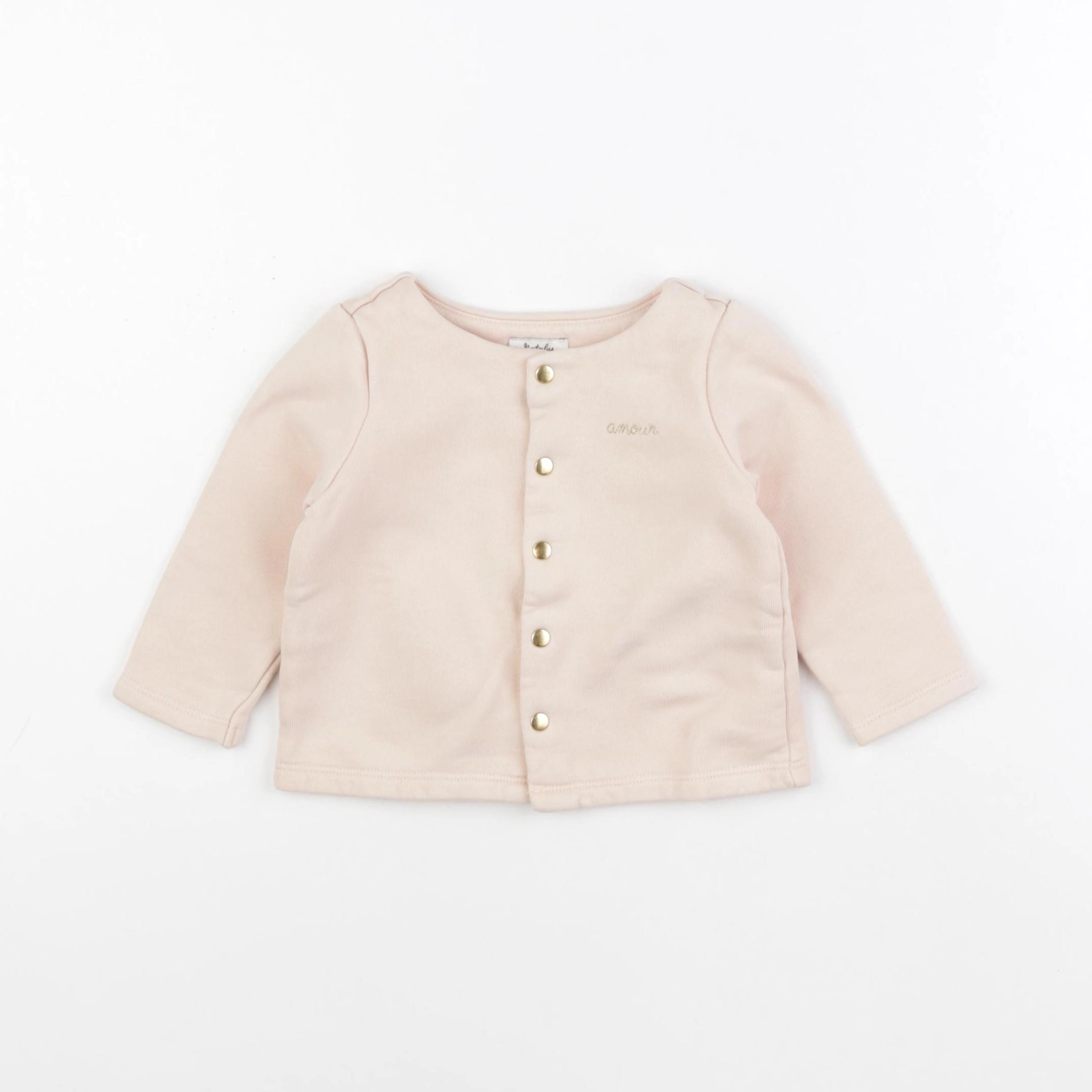 Natalys - sweat rose - 12 mois