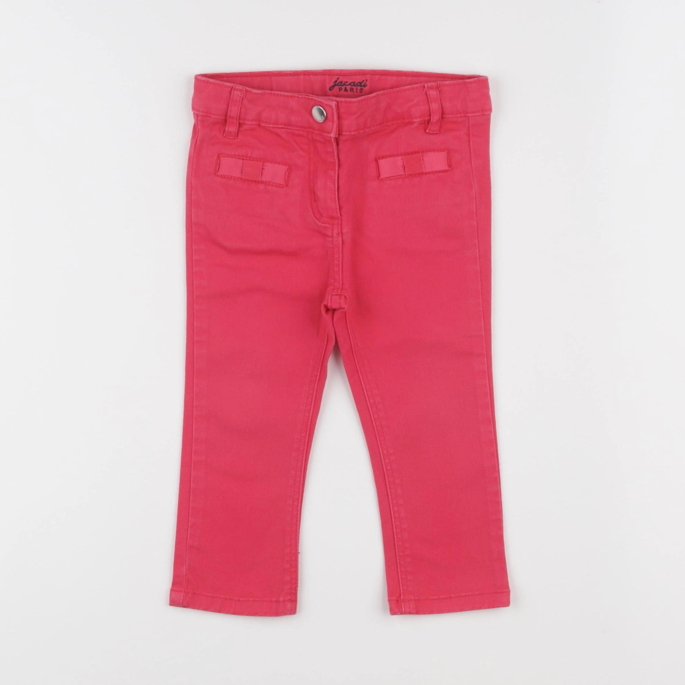 Jacadi - jean rouge - 18 mois
