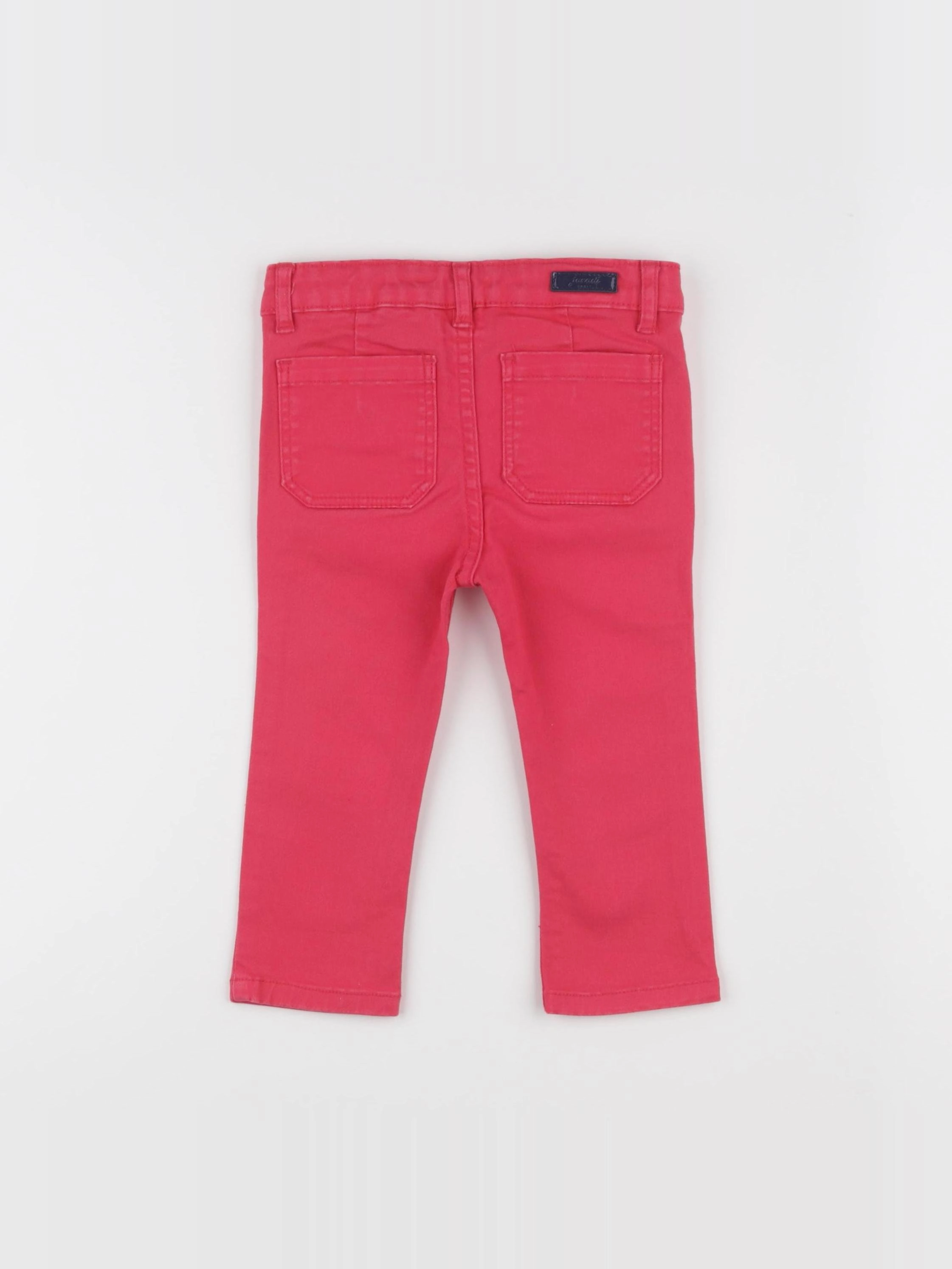 Jacadi - jean rouge - 18 mois