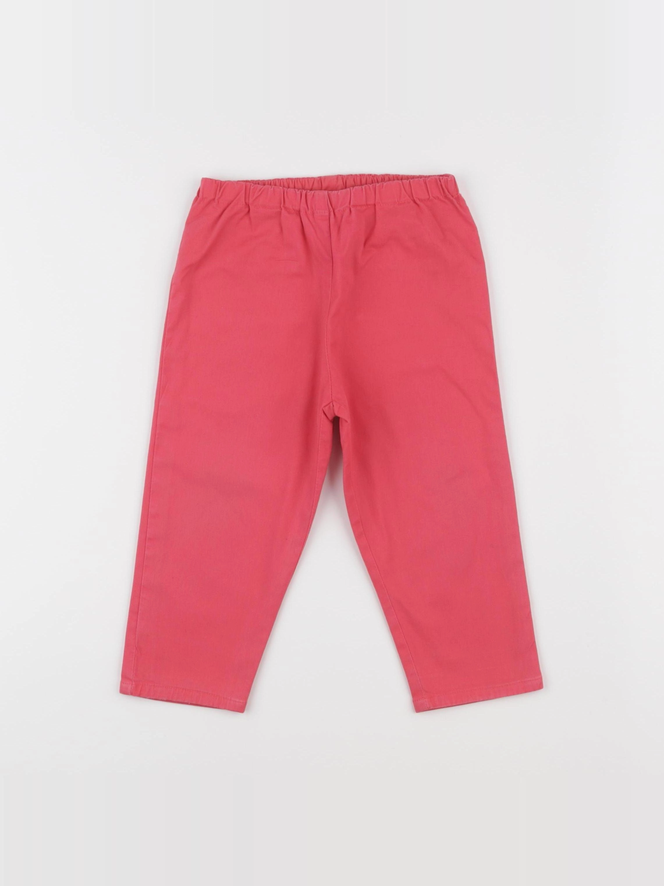 Jacadi - pantalon rouge - 24 mois
