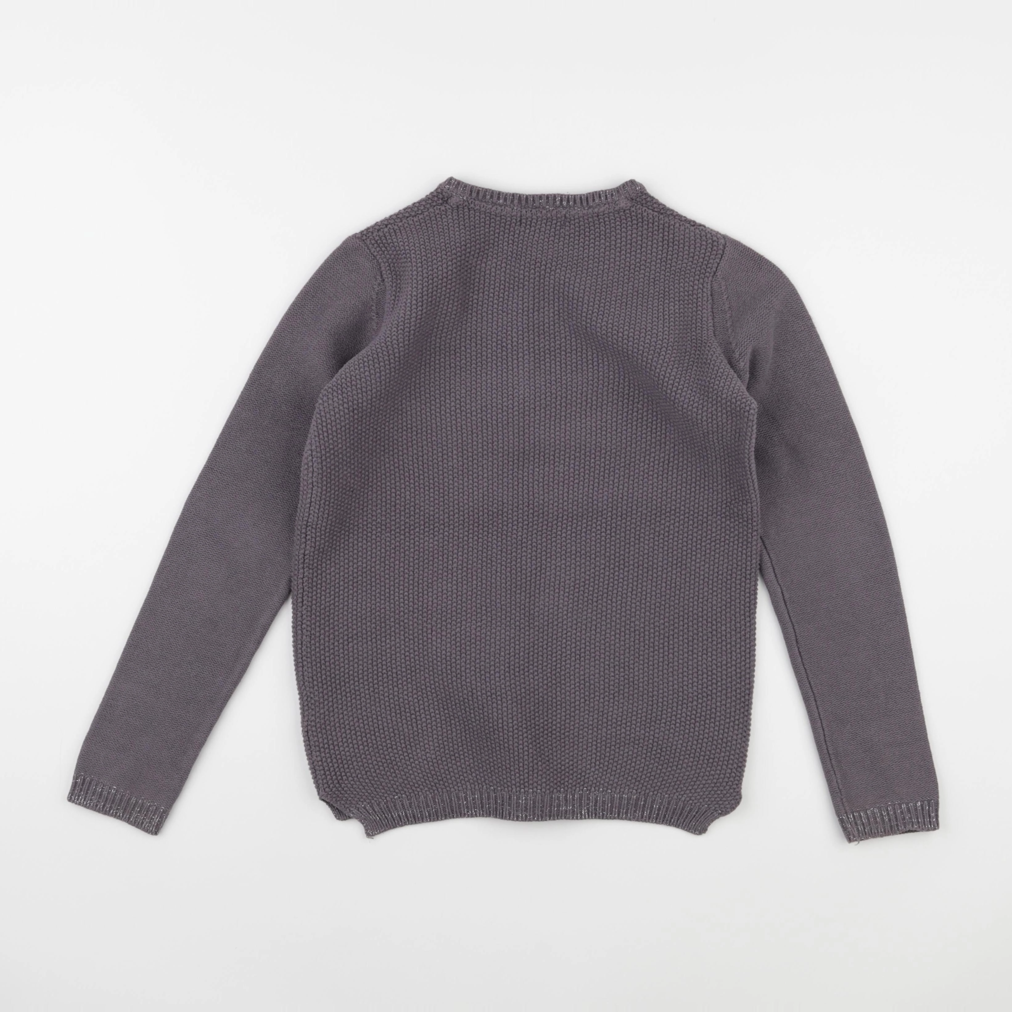 Vertbaudet - gilet violet - 10 ans