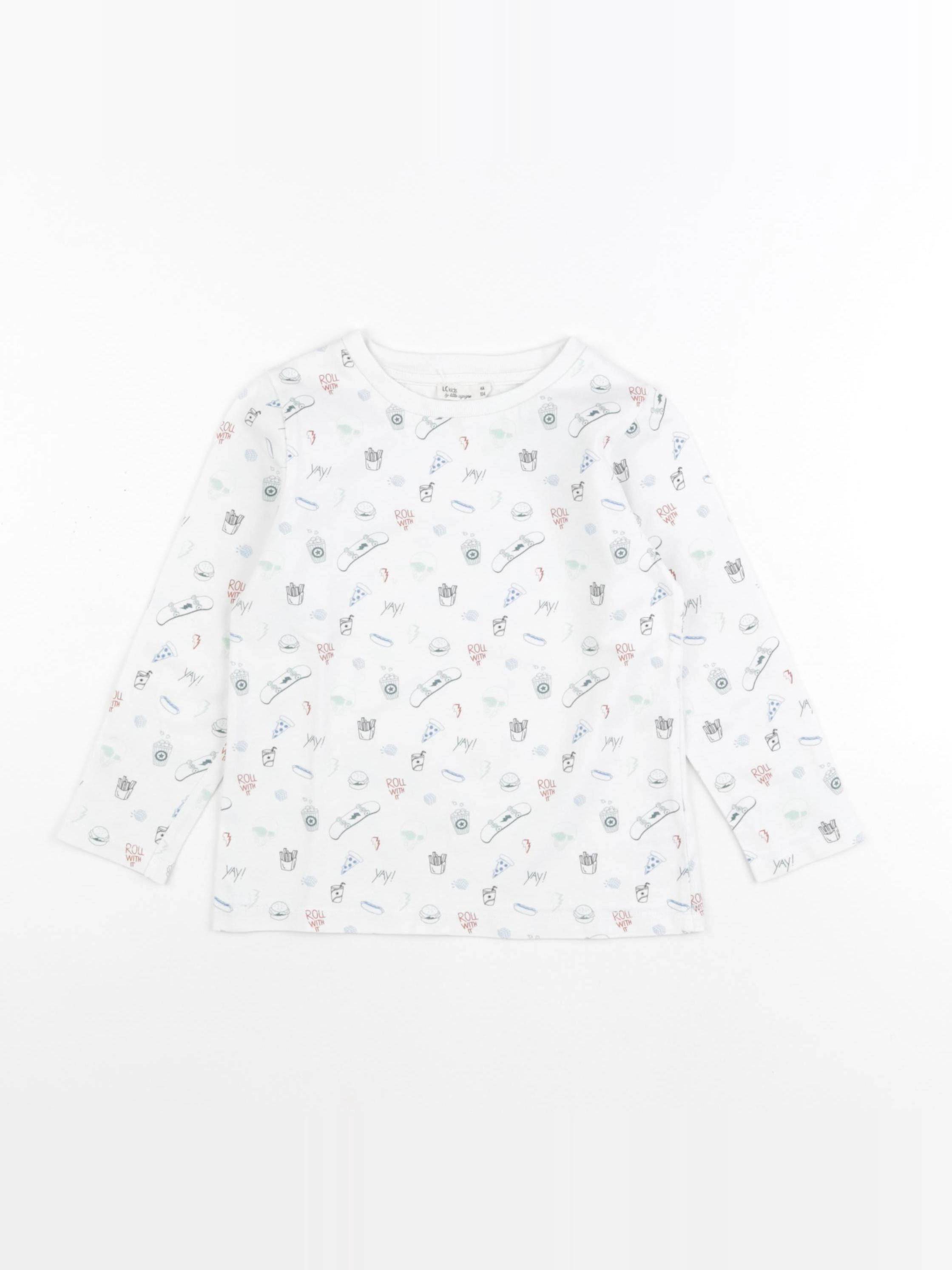 Little Cigogne - tee-shirt blanc - 4 ans