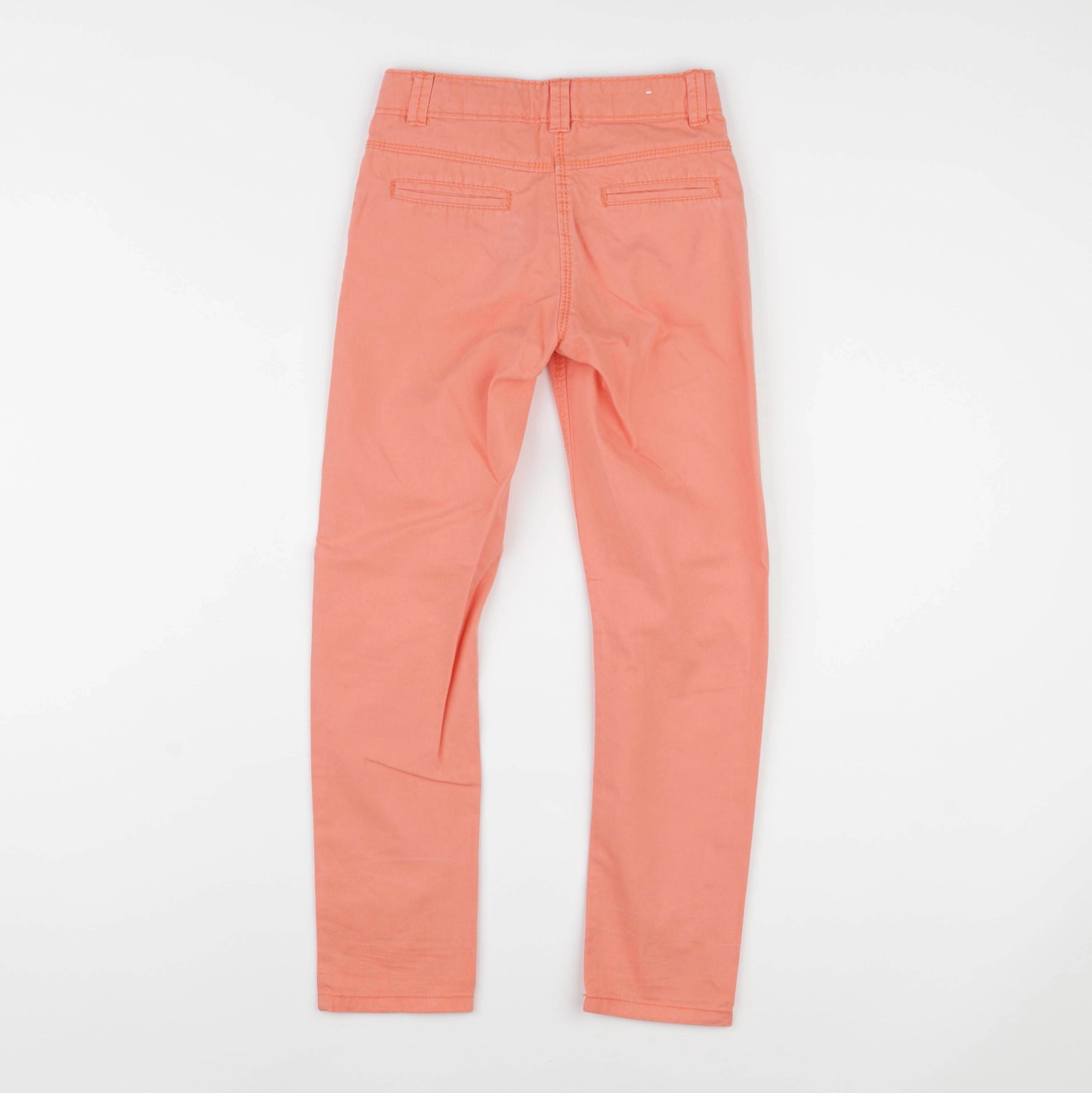 Vertbaudet - pantalon orange - 8 ans