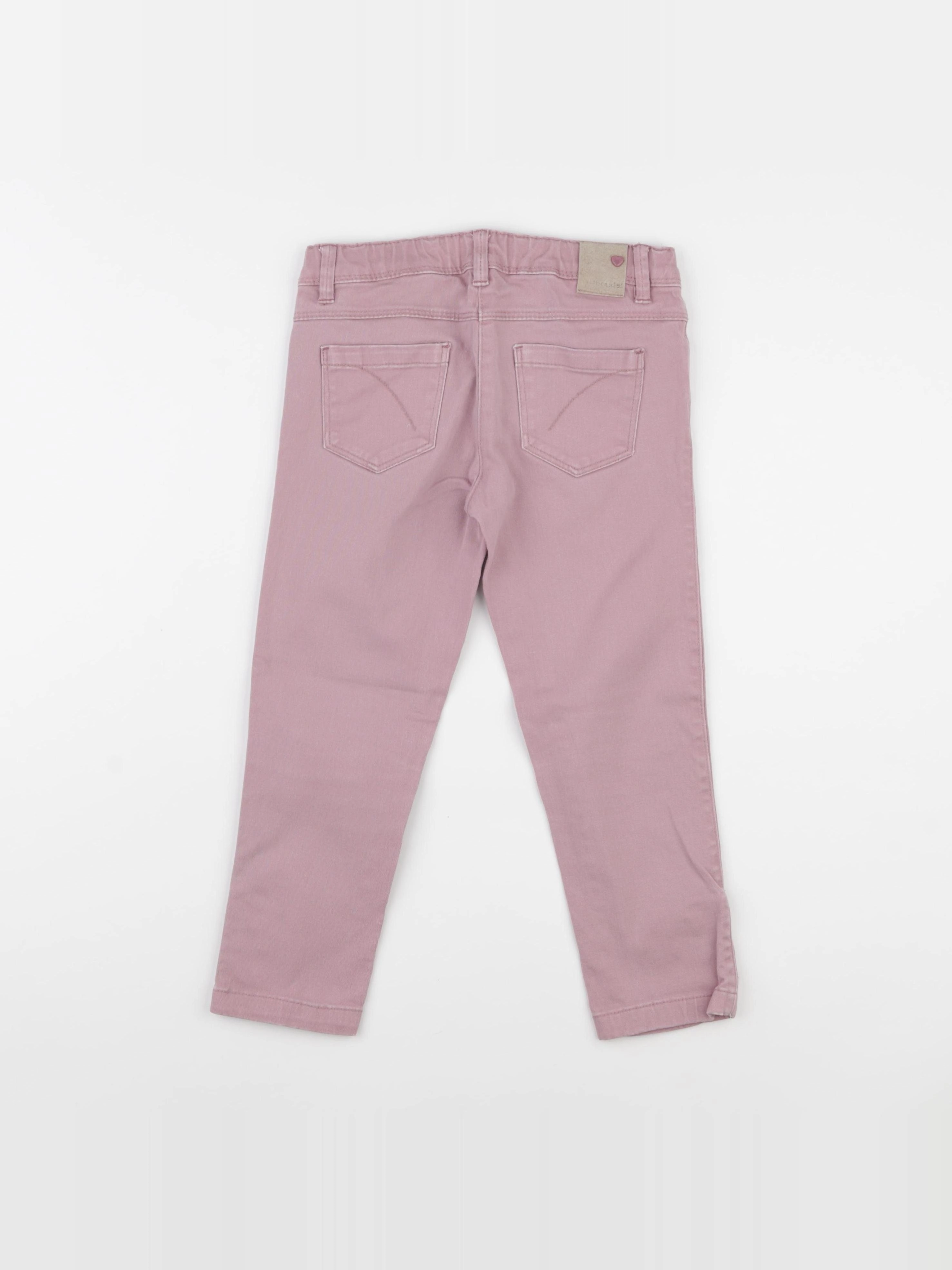 Vertbaudet - pantacourt violet - 8 ans