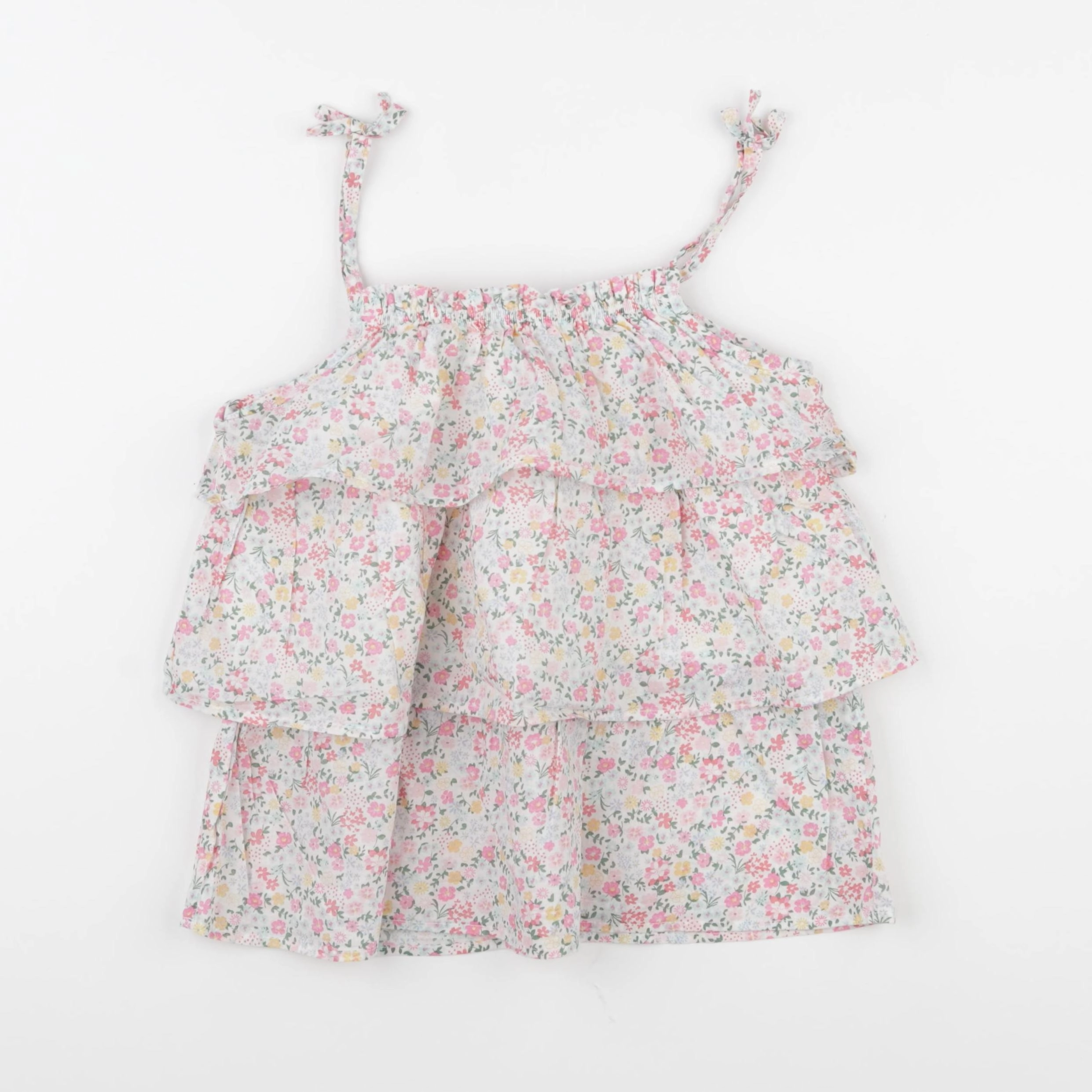 Vertbaudet - blouse multicolore - 10 ans