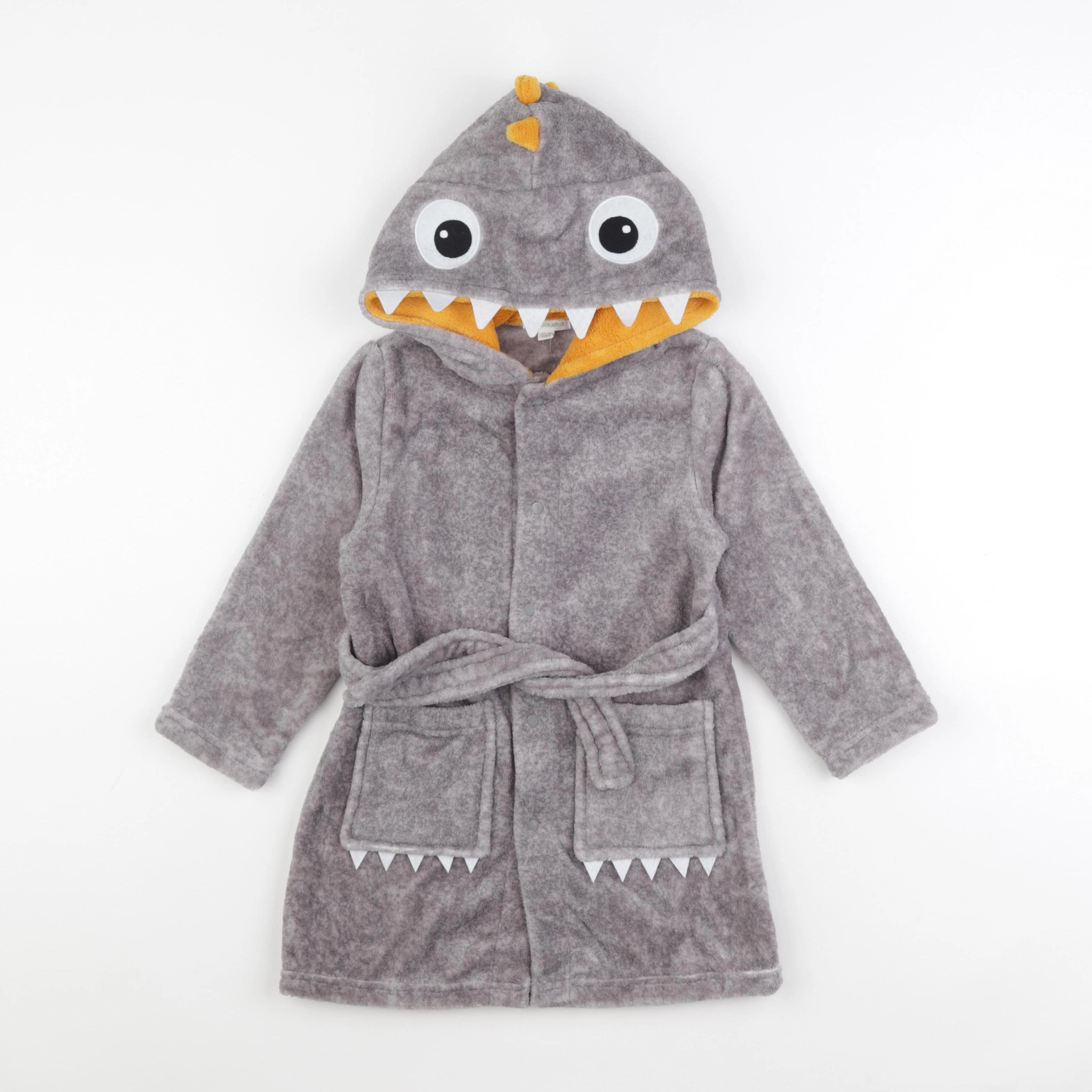 Vertbaudet - robe de chambre gris - 4 ans