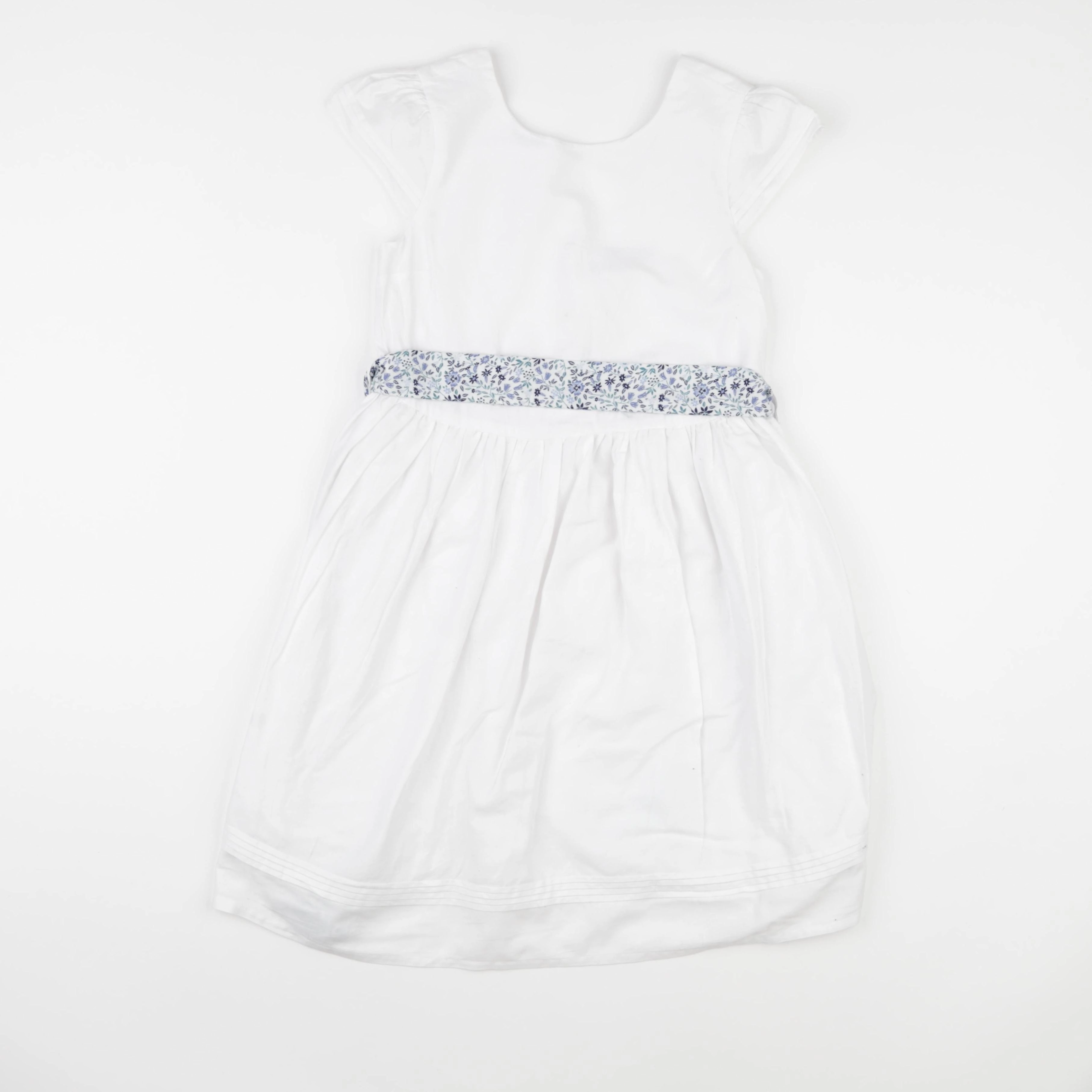 Vertbaudet - robe blanc - 10 ans