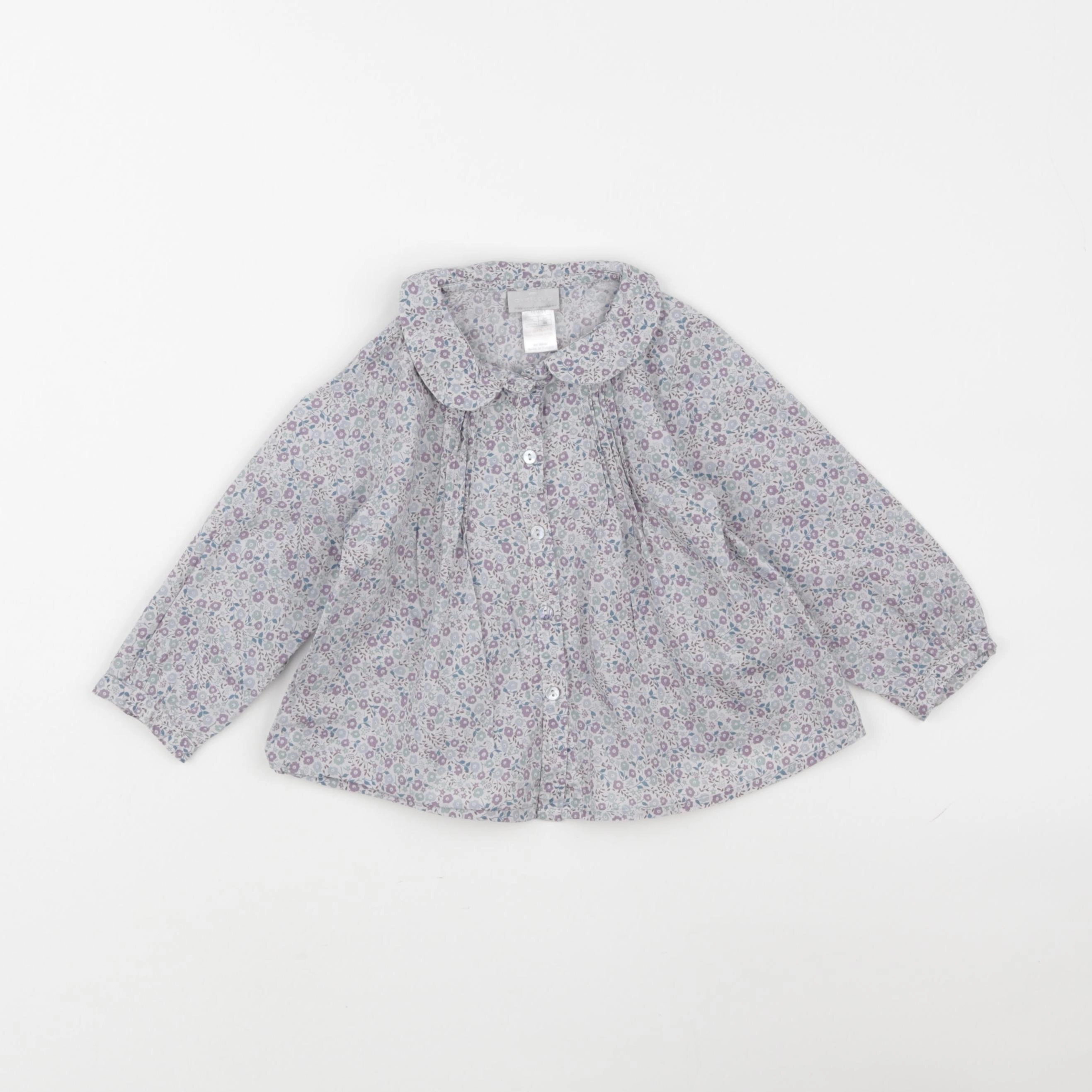 Cyrillus - blouse multicolore - 18 mois