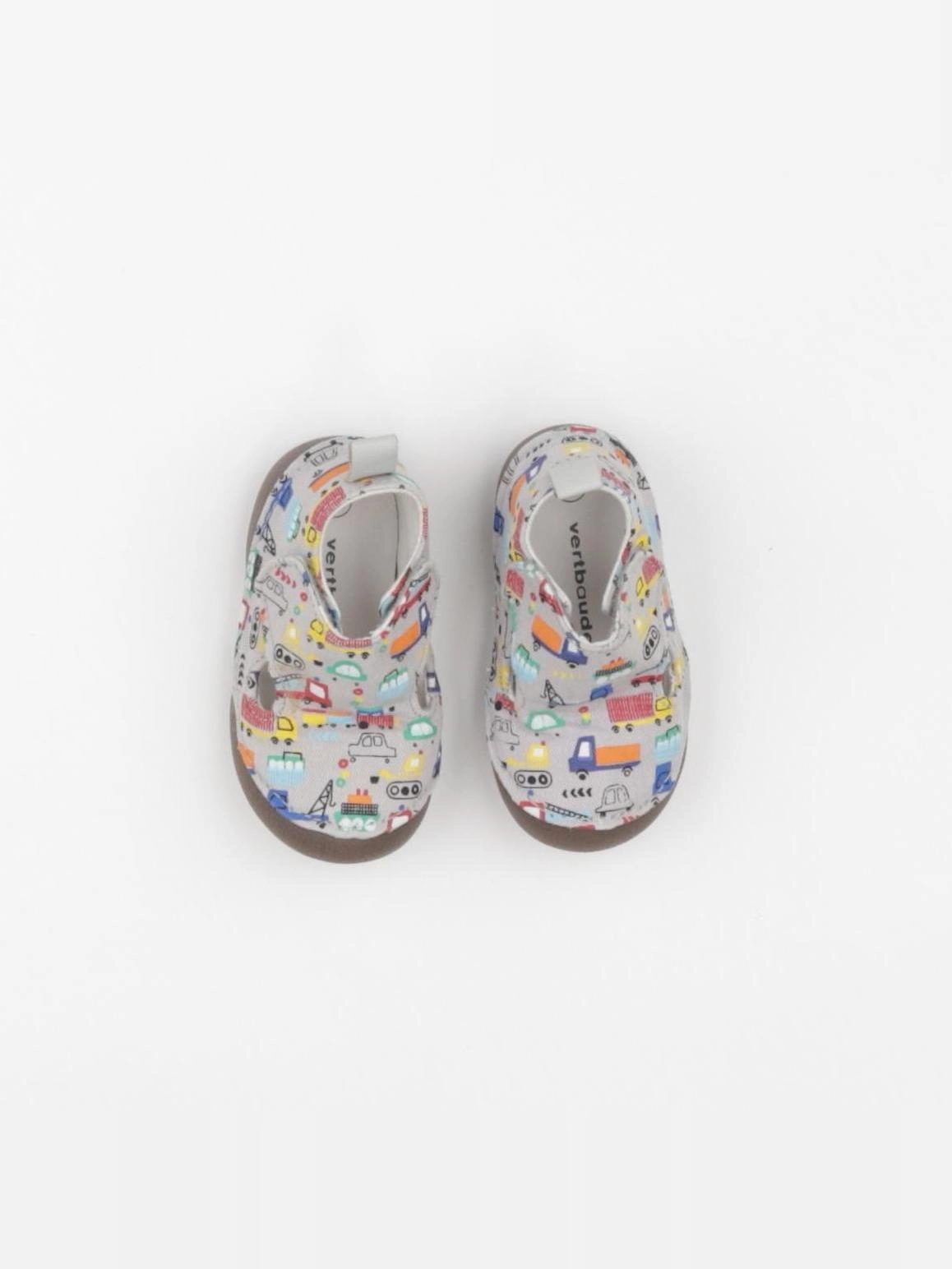 Vertbaudet - chaussons gris - pointure 18