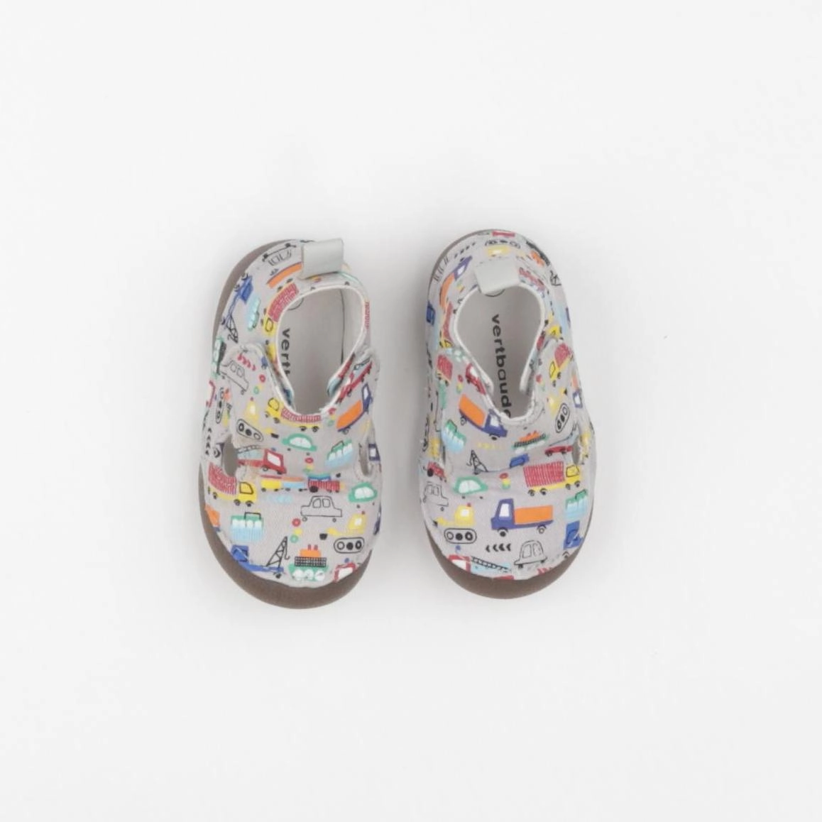 Vertbaudet - chaussons gris - pointure 18