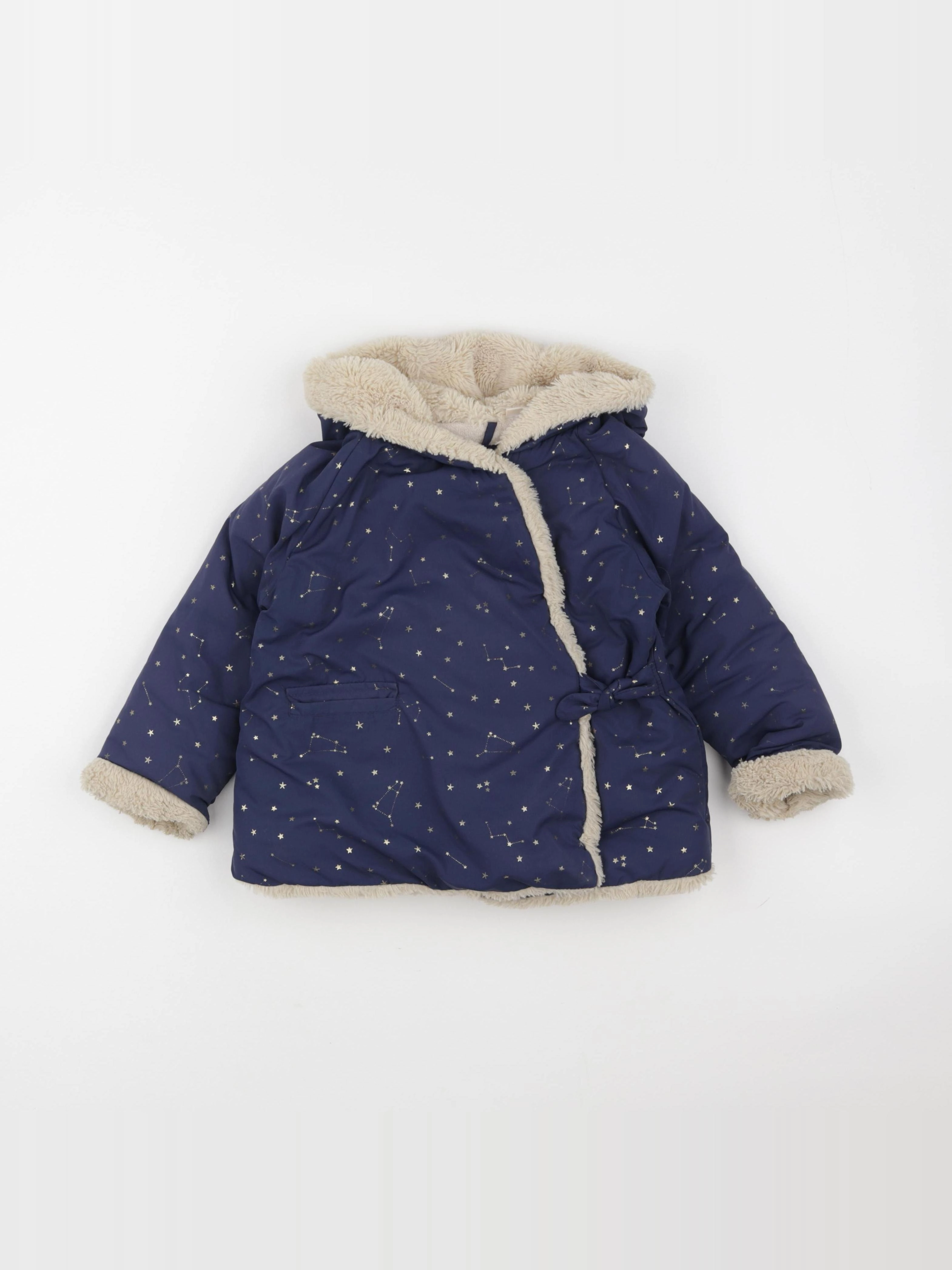 Zara - imperméable bleu - 2/3 ans