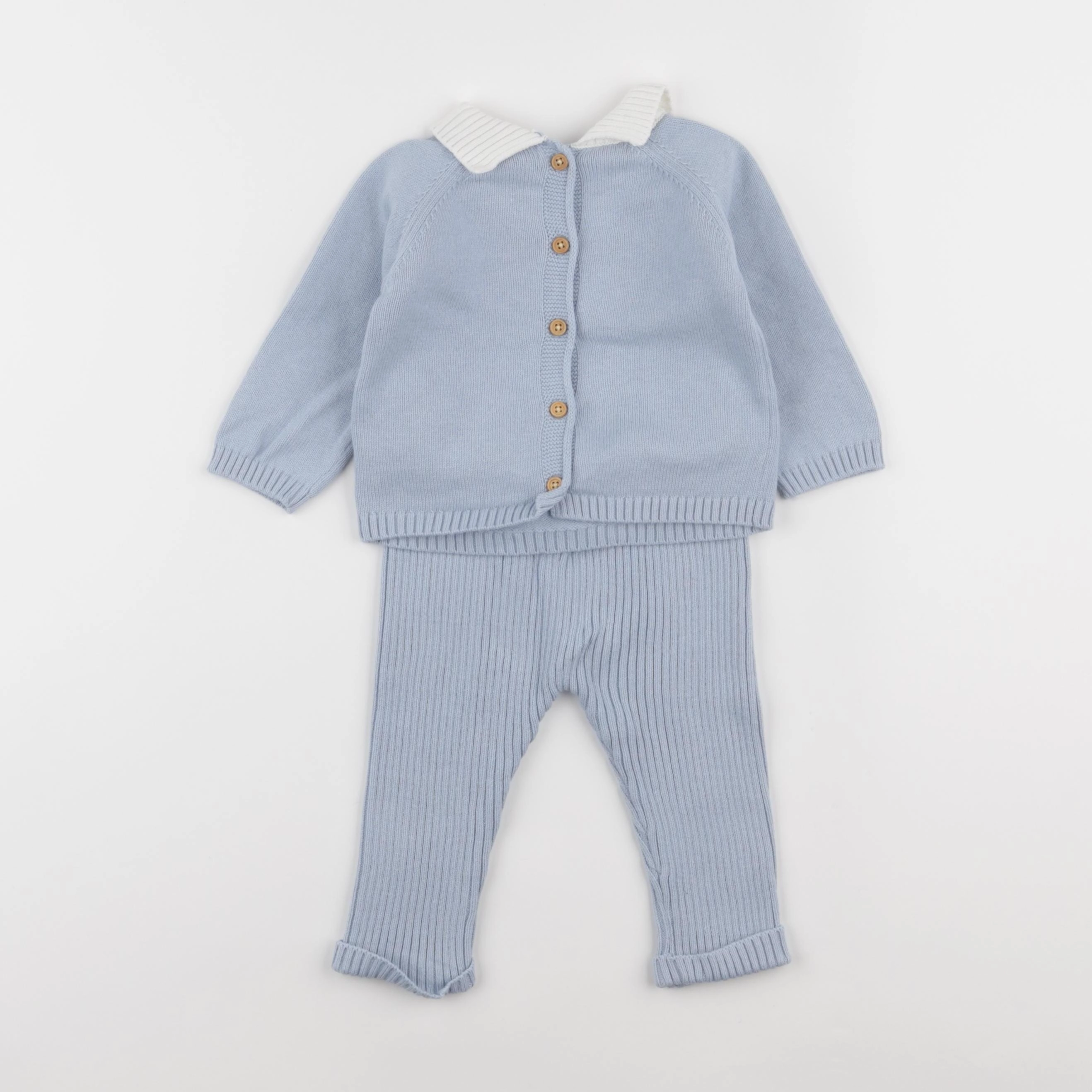 Cyrillus - ensemble bleu - 6 mois