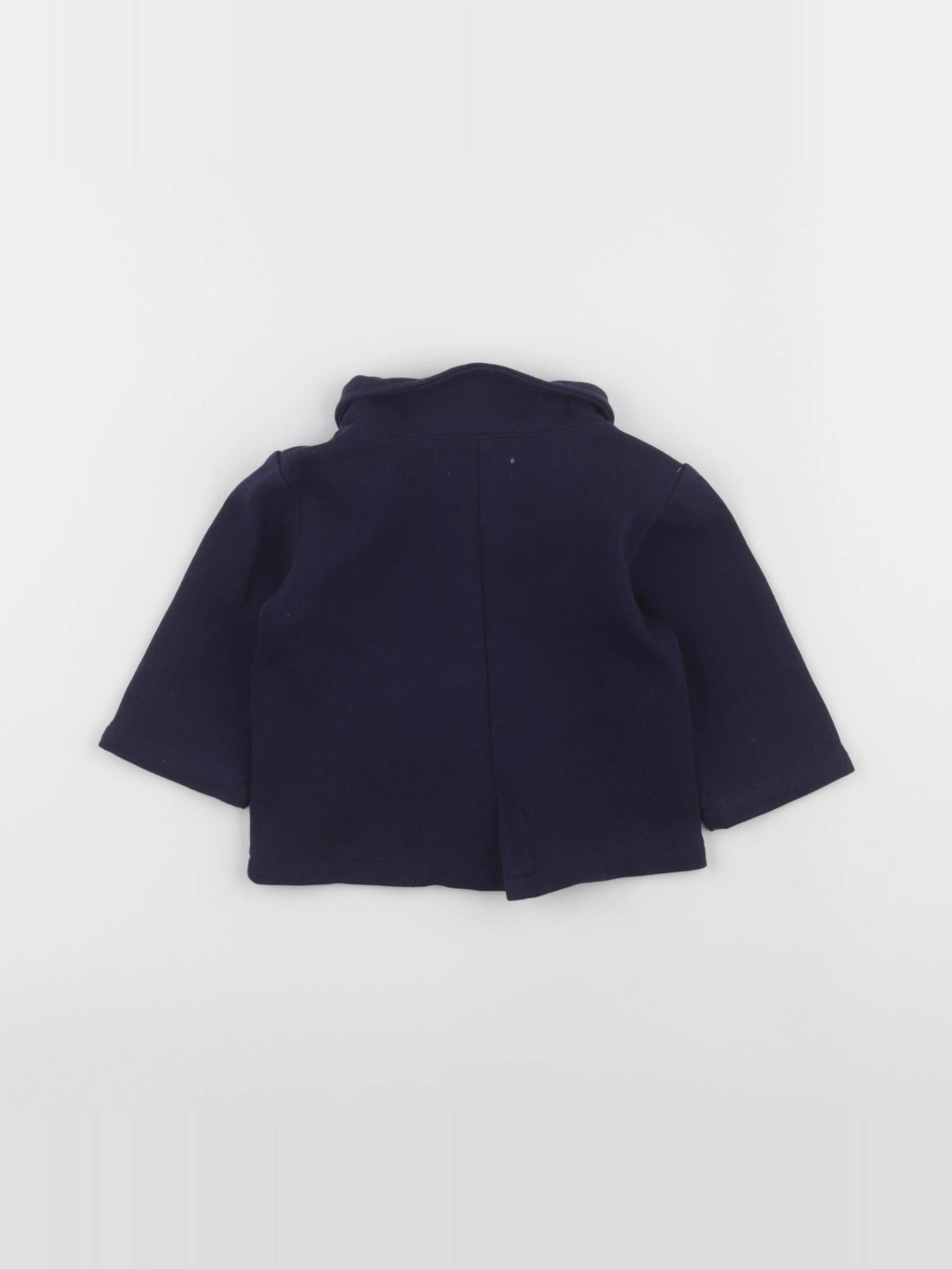 Vertbaudet - veste bleu - 6 mois