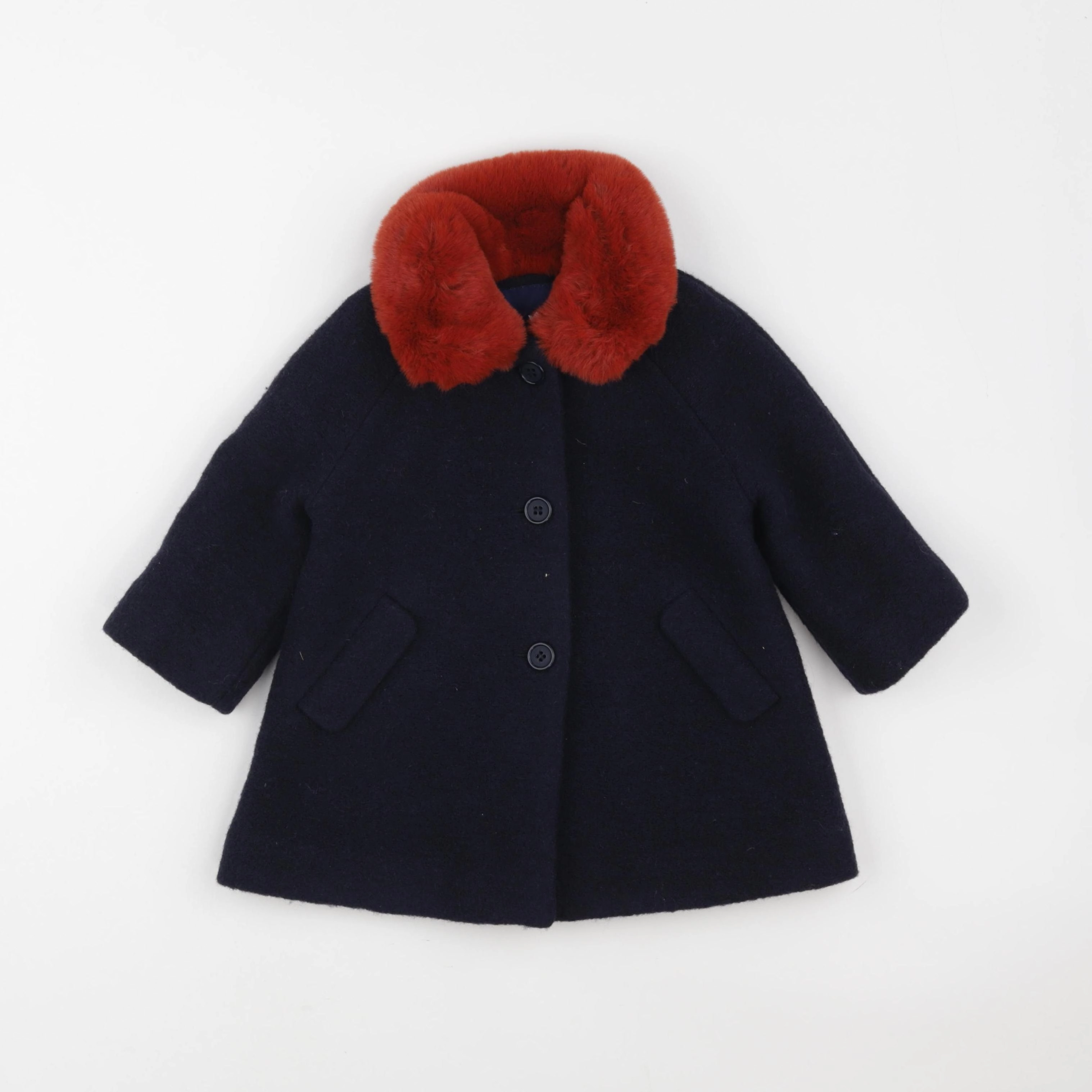 Jacadi - manteau bleu - 18 mois