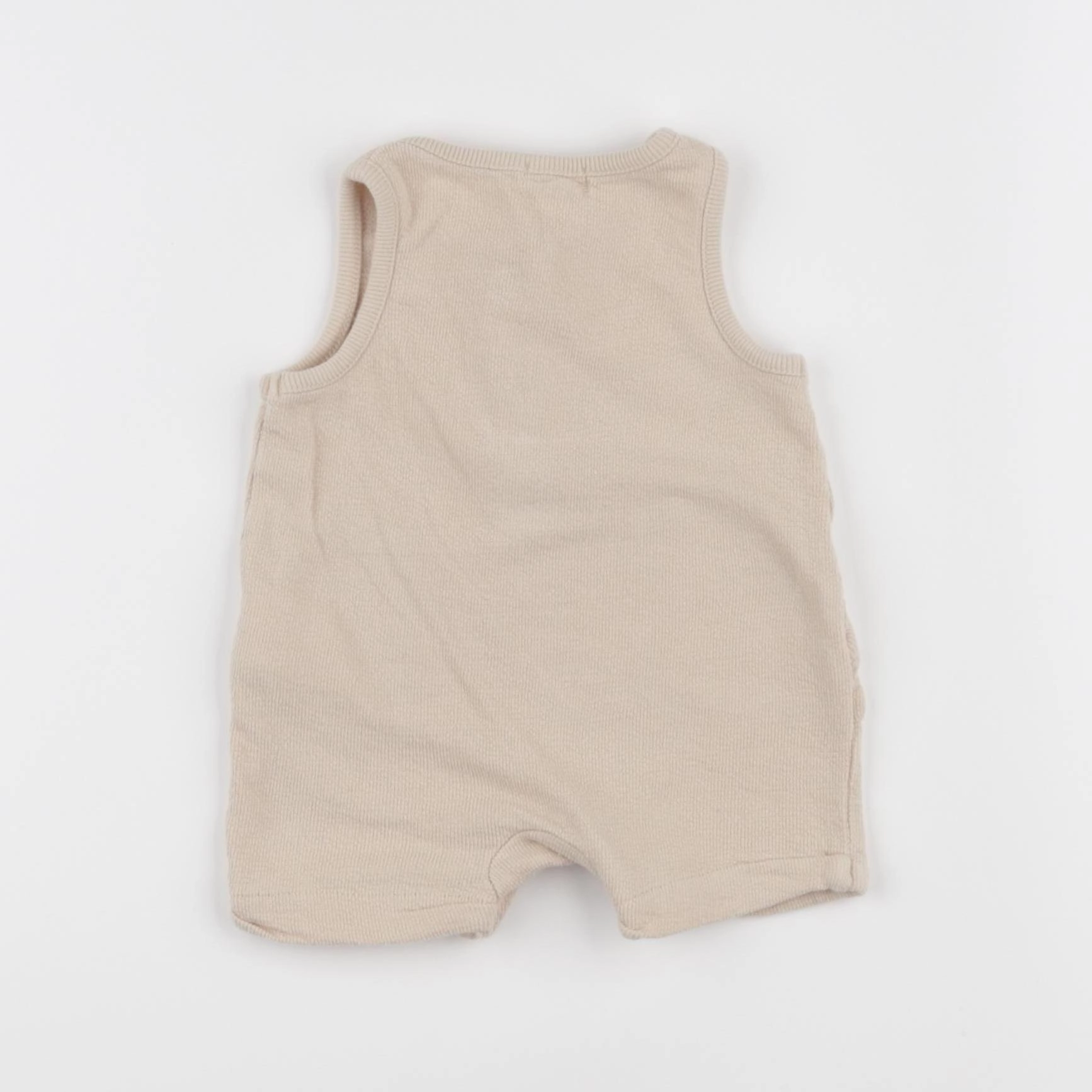 Vertbaudet - combinaison beige - 3 mois