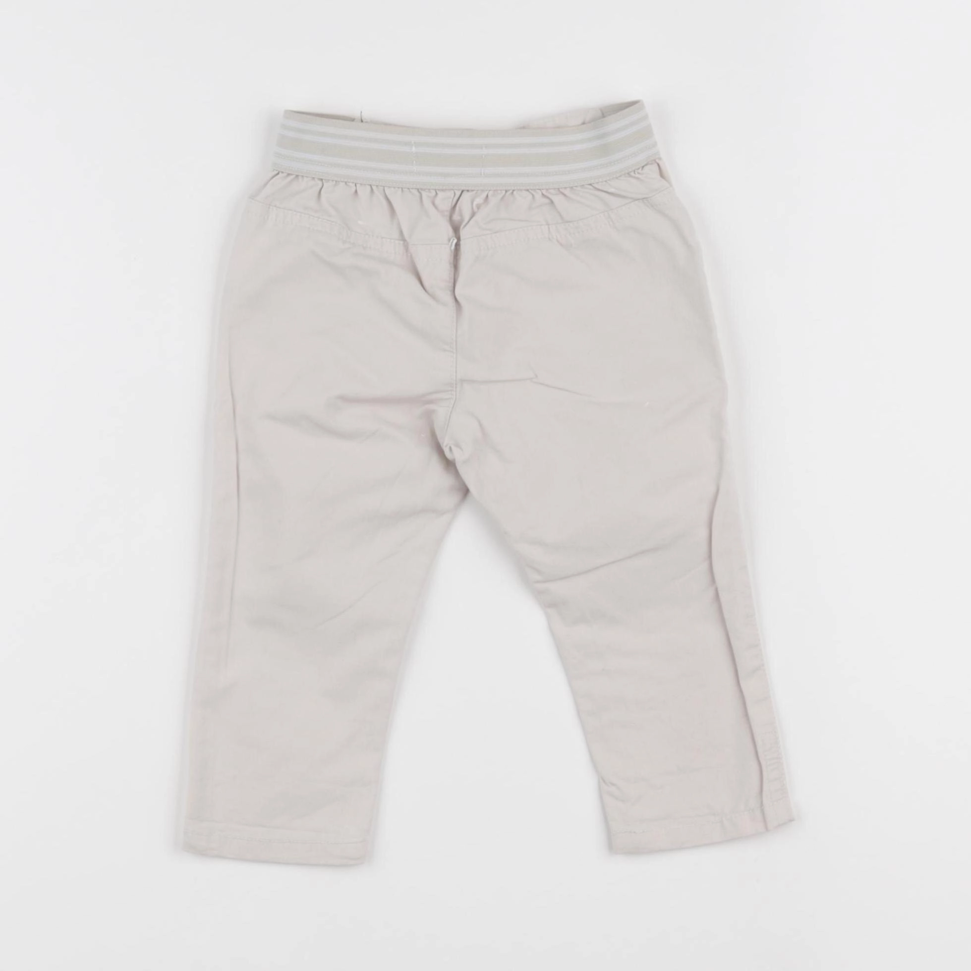 Vertbaudet - pantalon beige - 6 mois