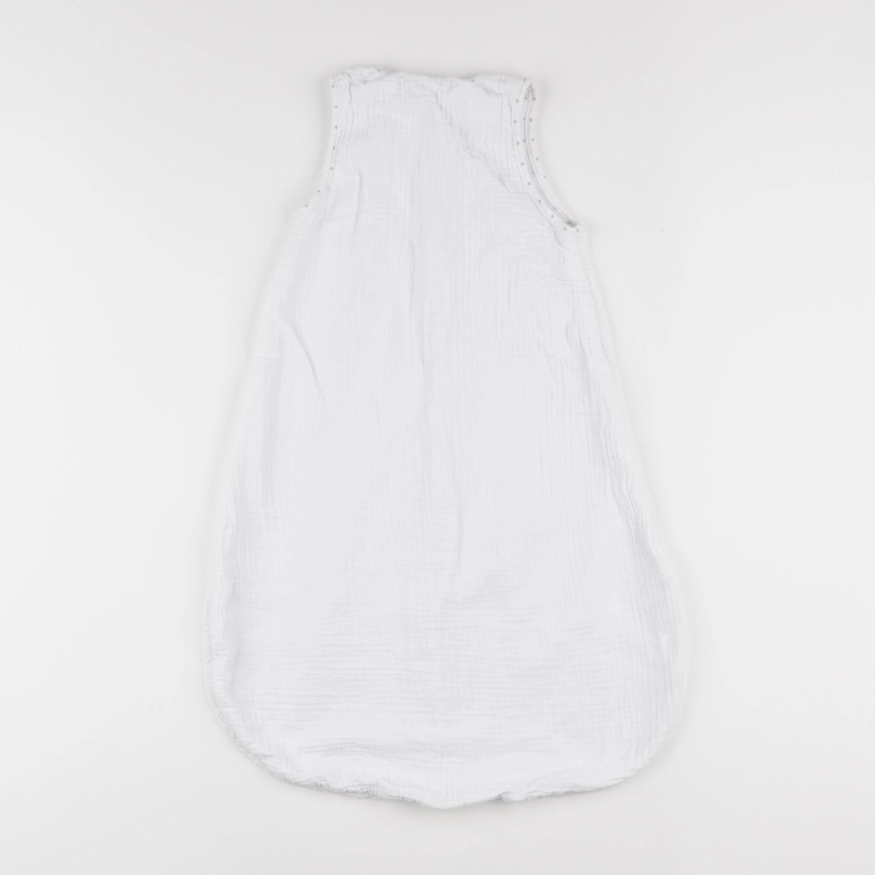 Vertbaudet - gigoteuse blanc, argent - 0/6 mois