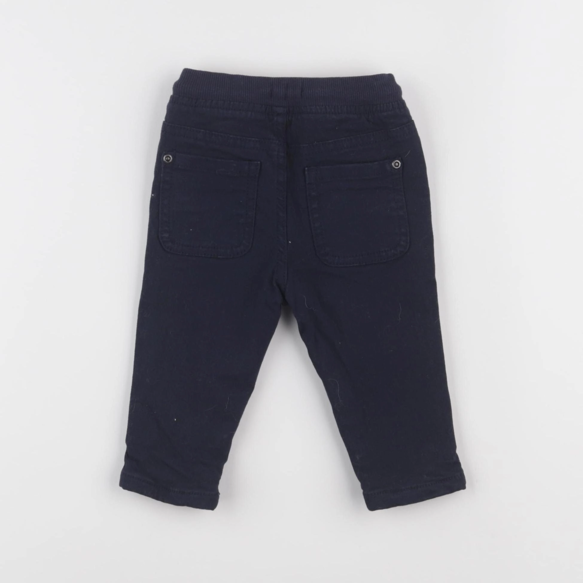 Vertbaudet - pantalon bleu - 6 mois