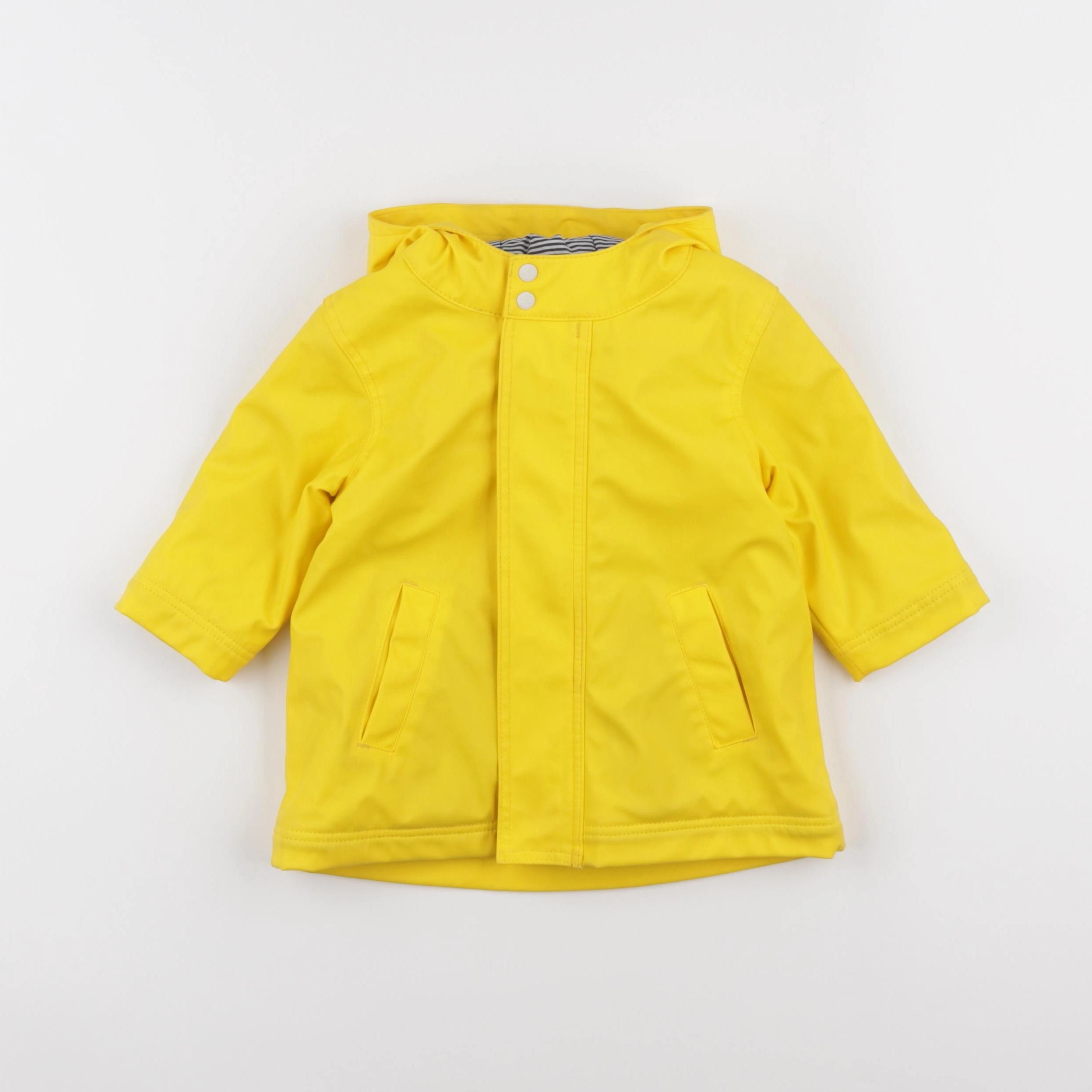 Petit Bateau - imperméable jaune - 6 mois